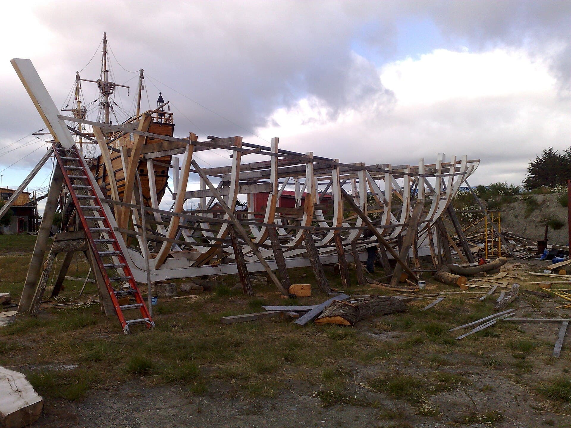 Nao Victoria museum and replica ships