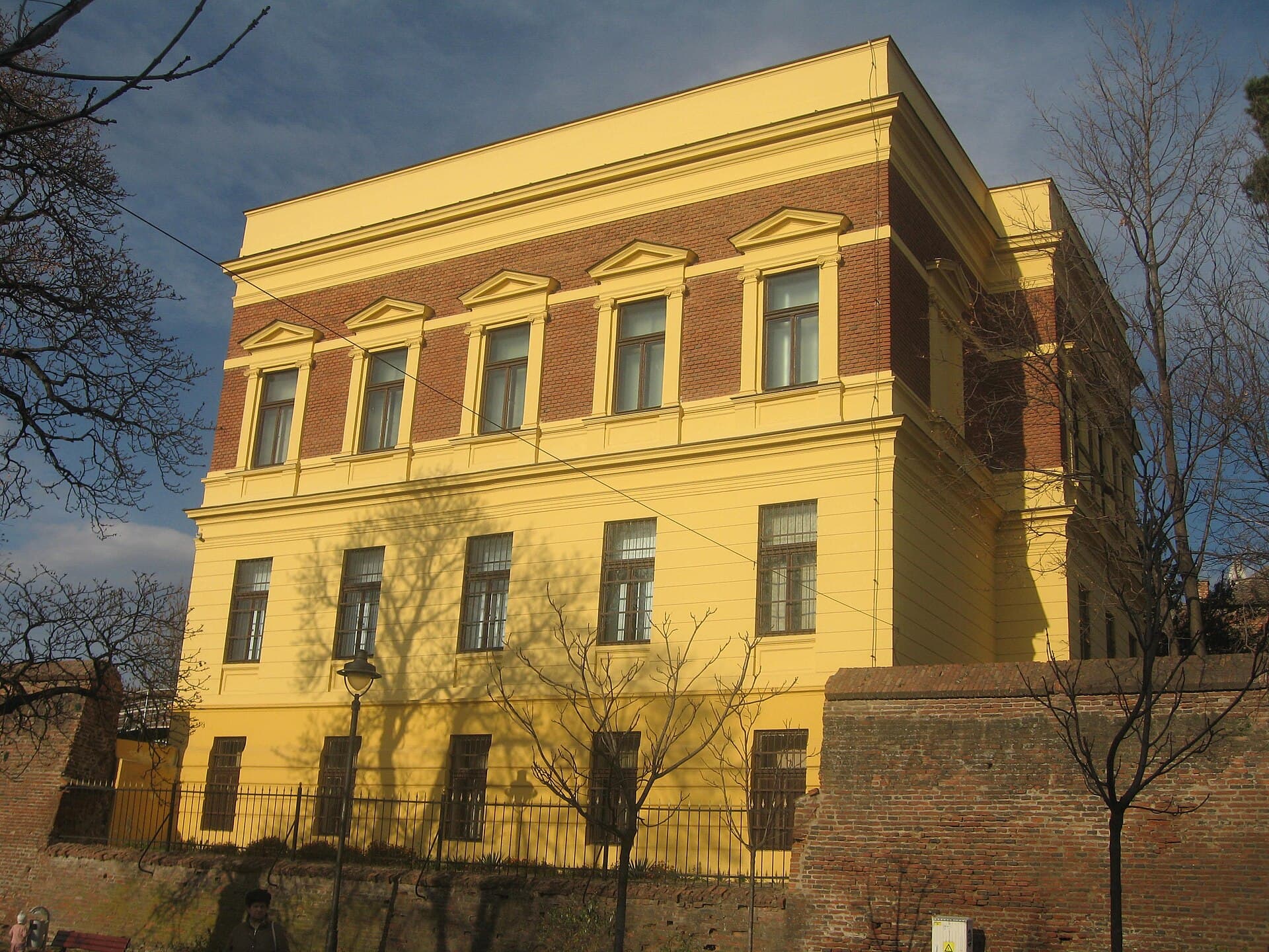 The museum facade on Strada Cetății