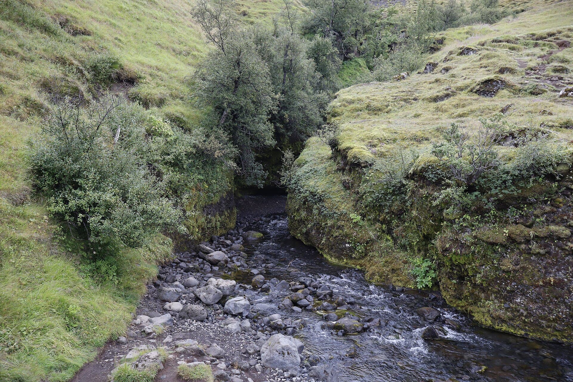 Nauthúsagil Gorge, South Iceland