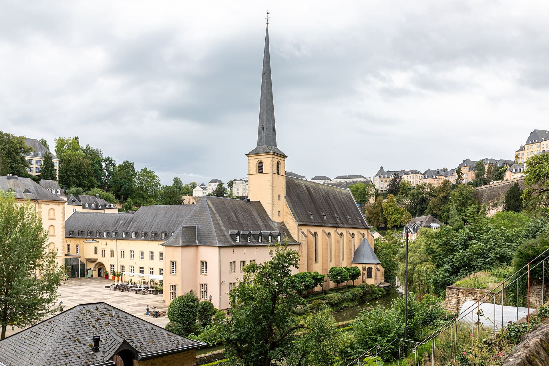 Neumünster Abbey, Luxembourg City