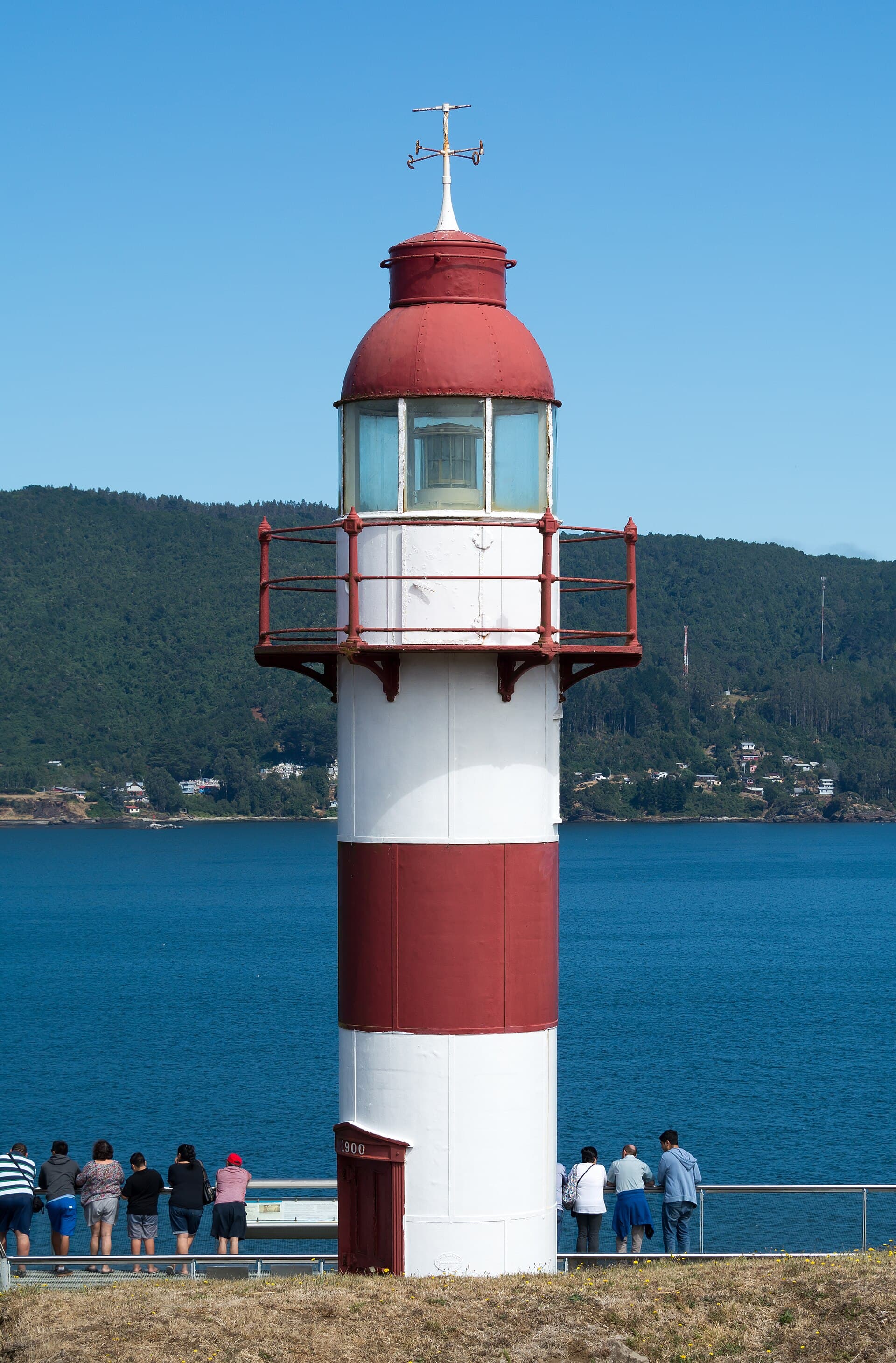 Niebla fort and lighthouse at the river mouth