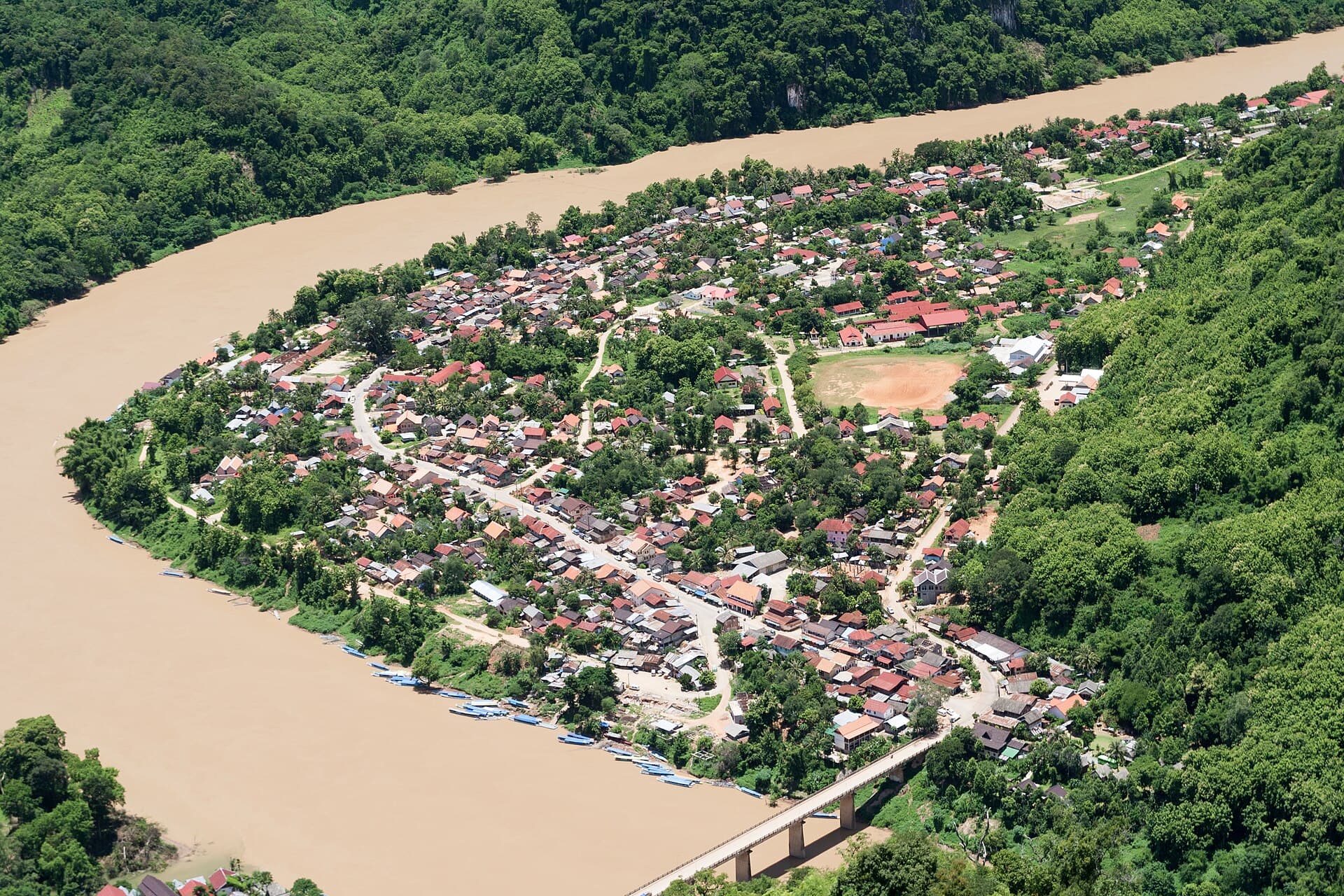 Nong Khiaw on the Nam Ou