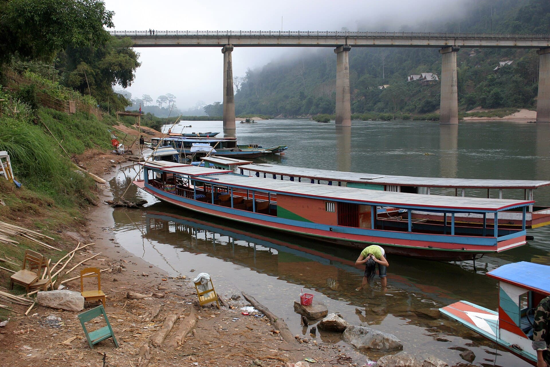 Nong Khiaw on the Nam Ou