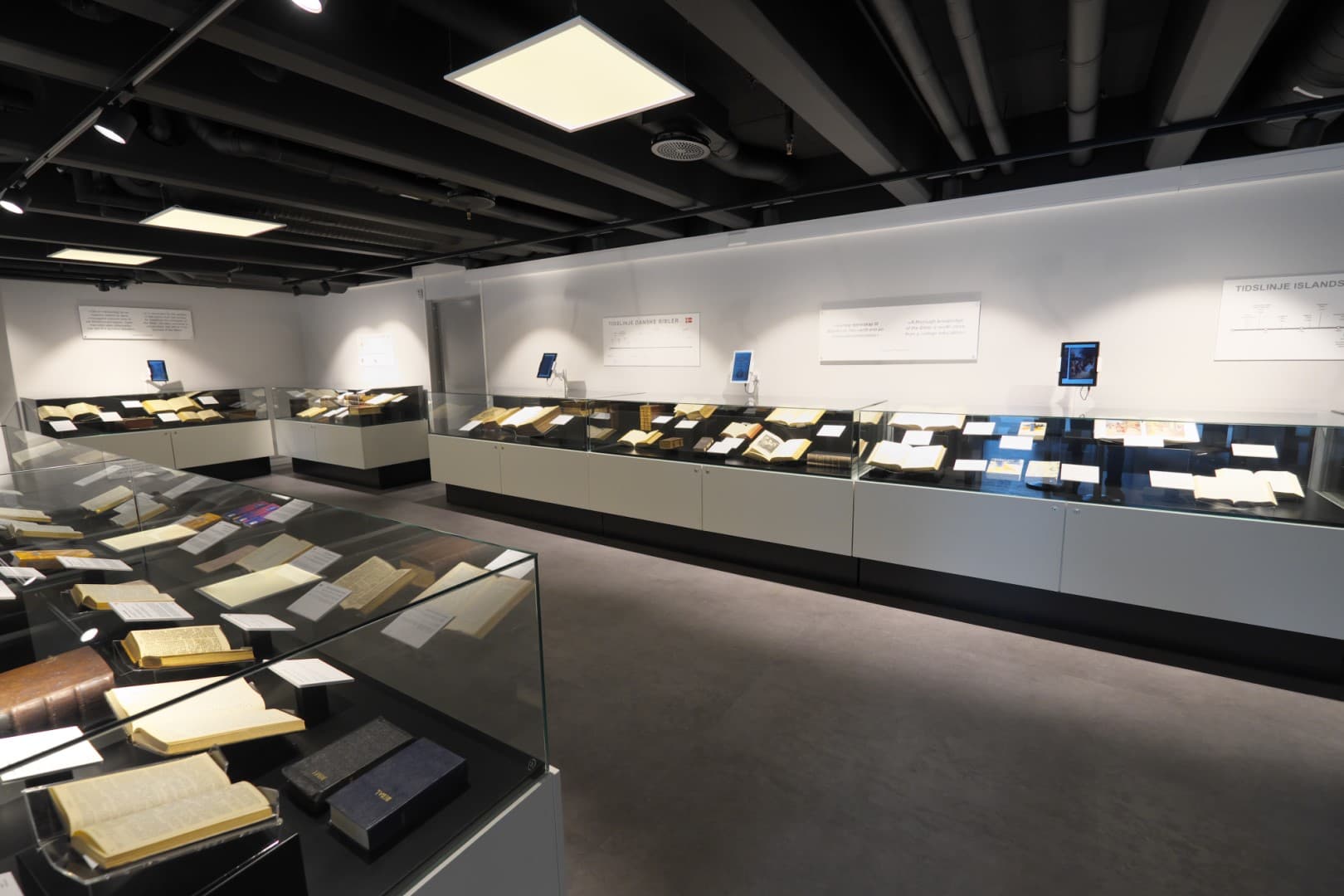 Inside the museum
