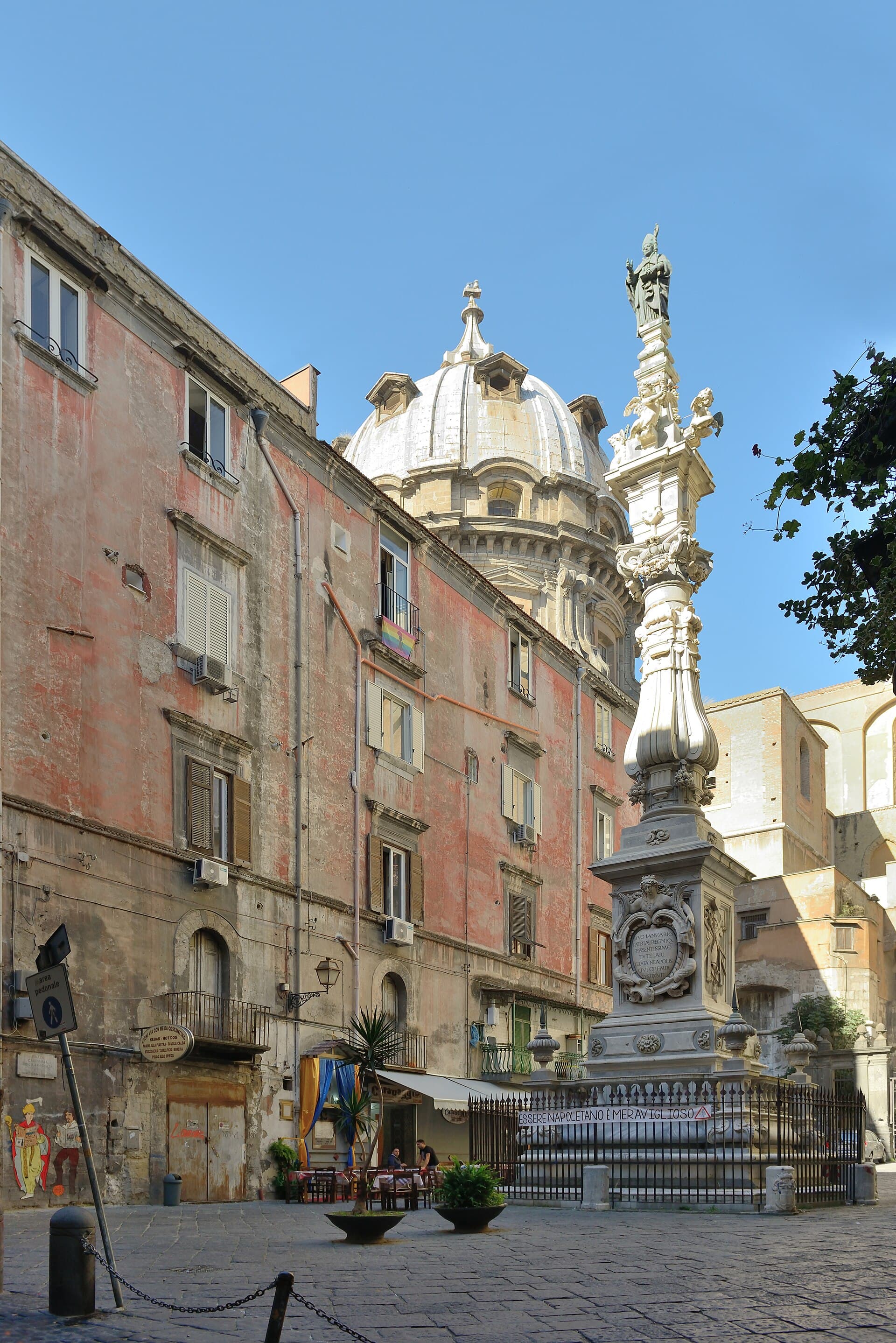 The Obelisk of San Gennaro, Naples