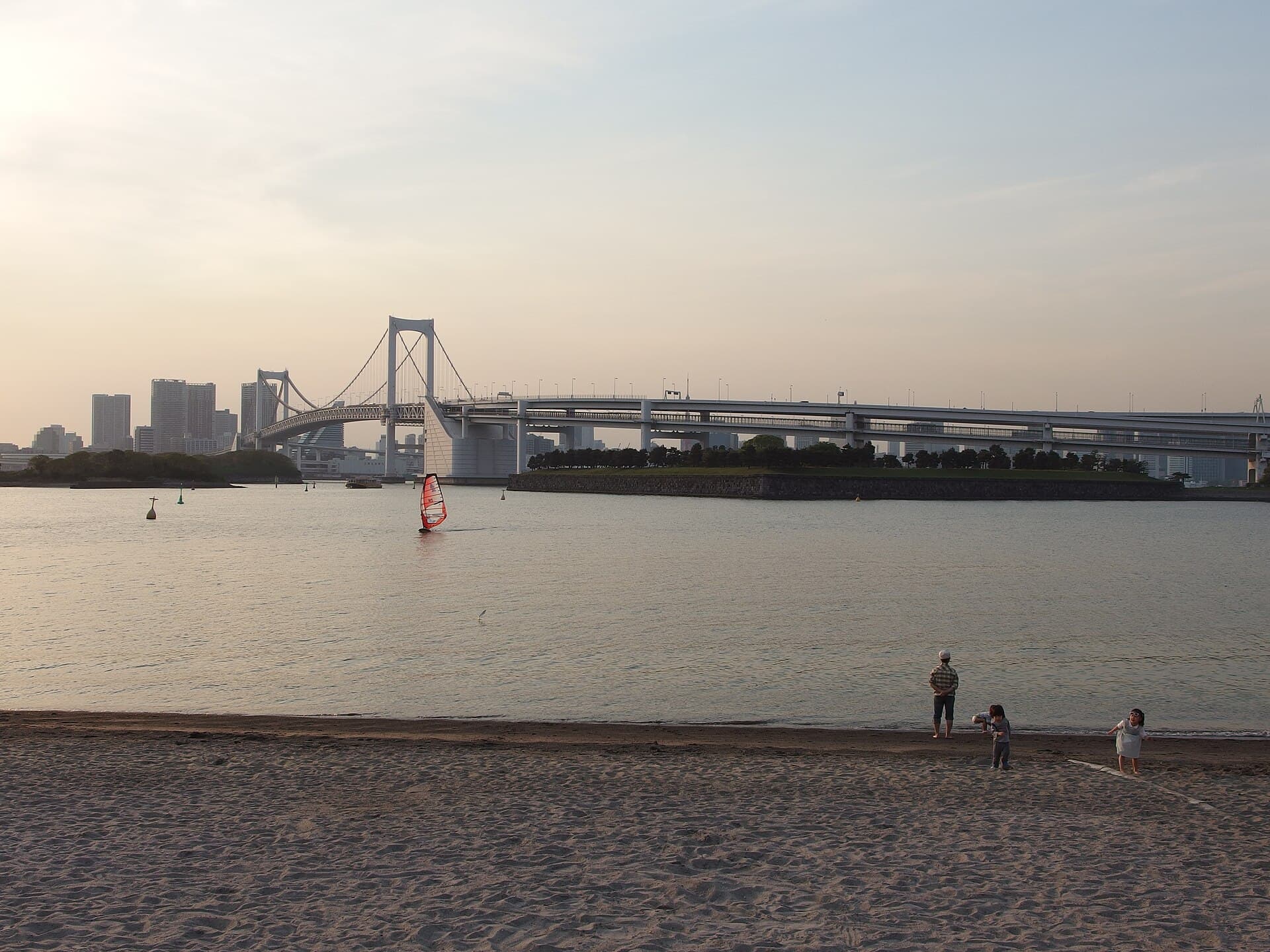 Odaiba and its waterfront