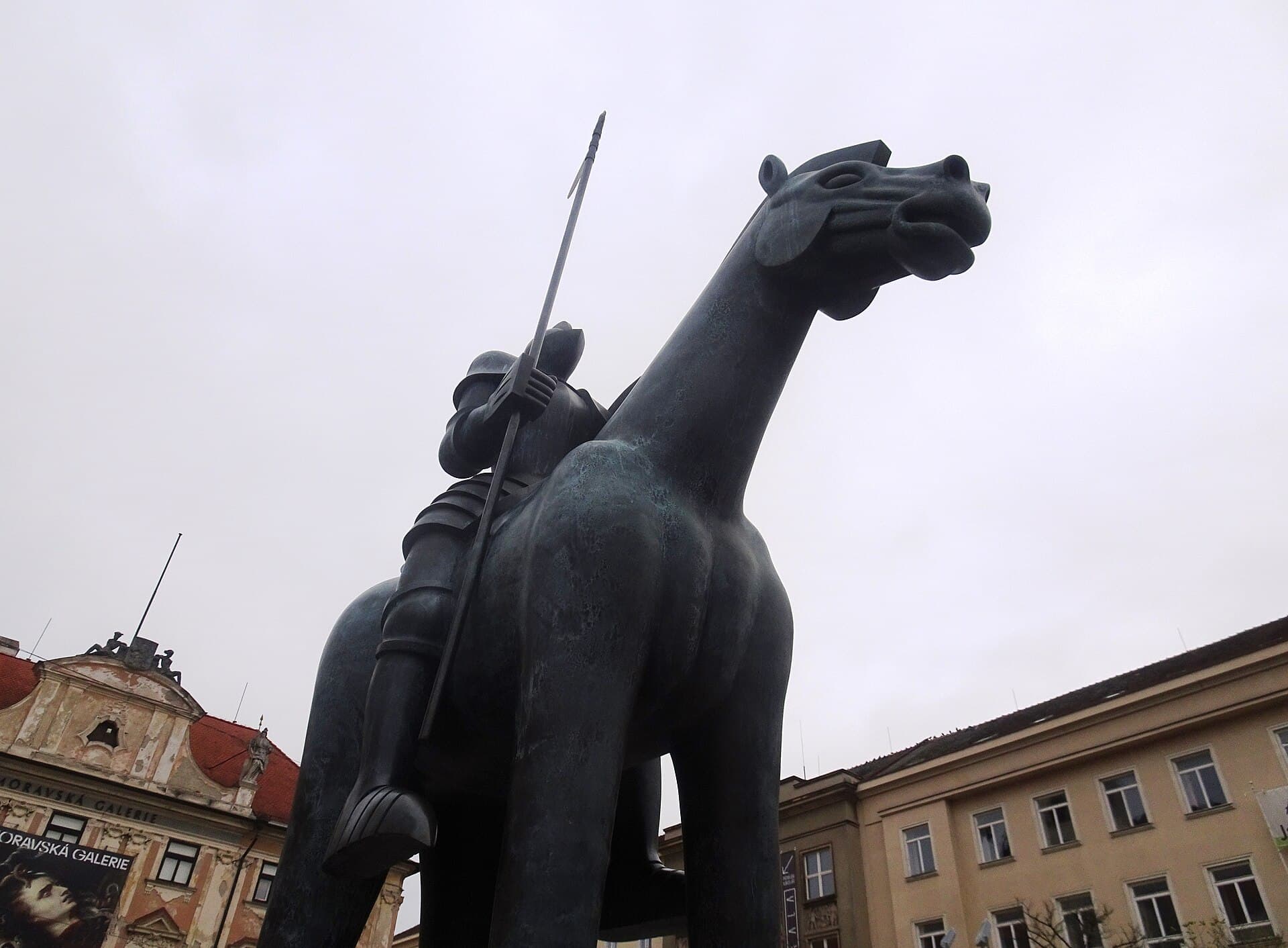 Courage — the Statue of Jobst of Luxembourg, Brno