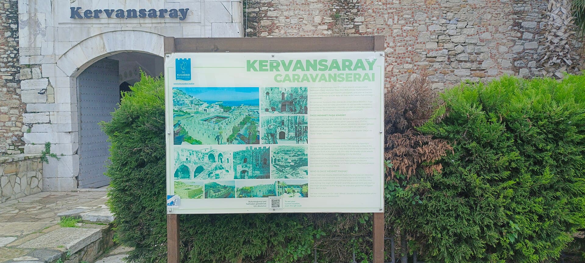 Öküz Mehmed Pasha Caravanserai, Kuşadası