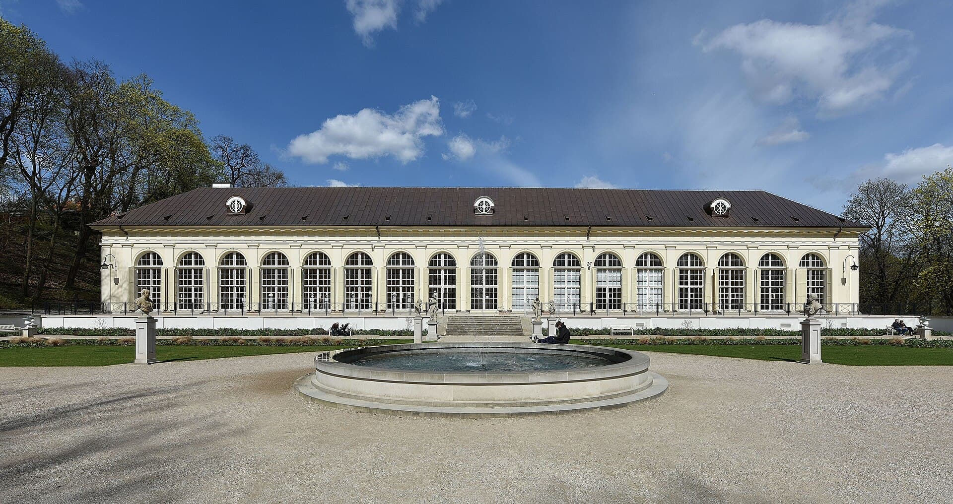 The Old Orangery and Royal Theatre, Warsaw