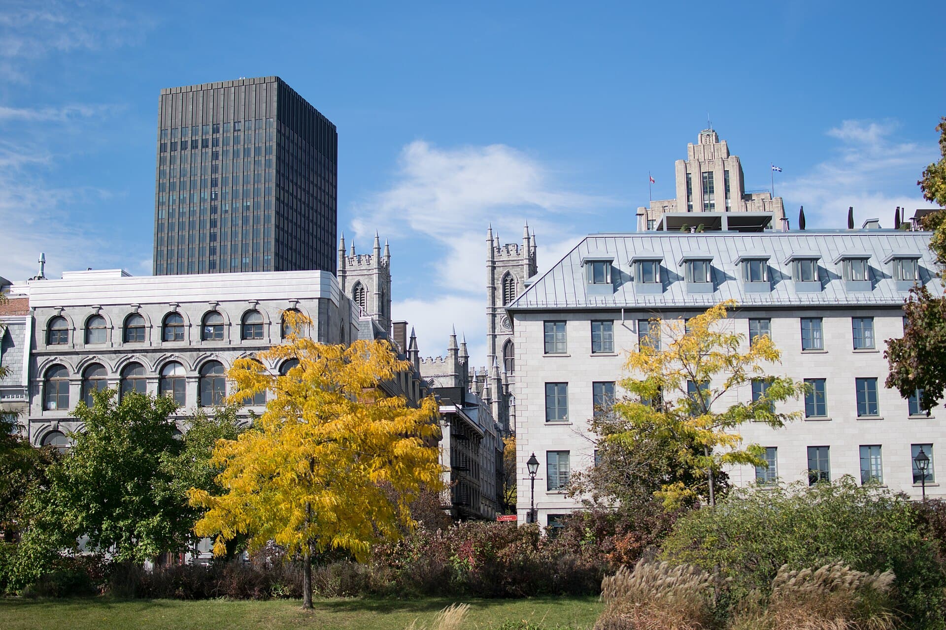 Old Port and the Old Town Streets, Montreal