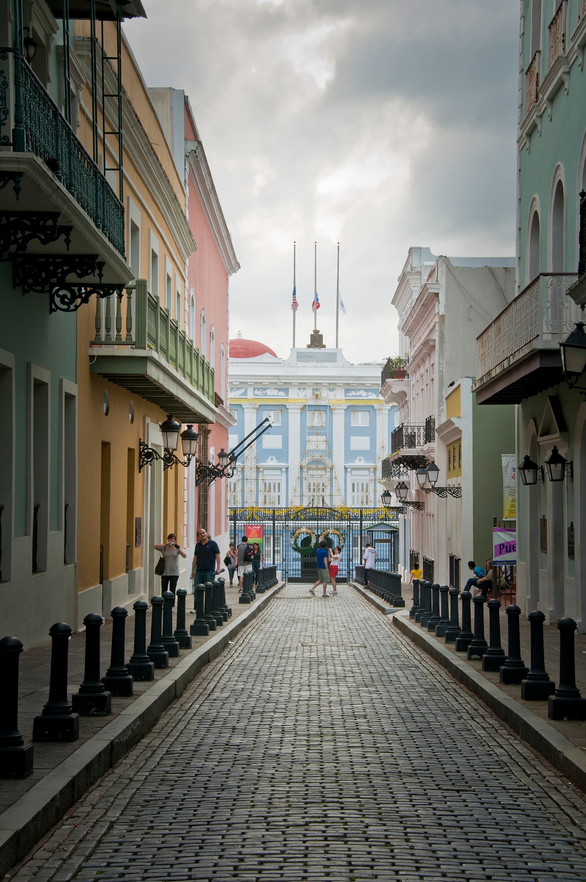 The streets of Old San Juan