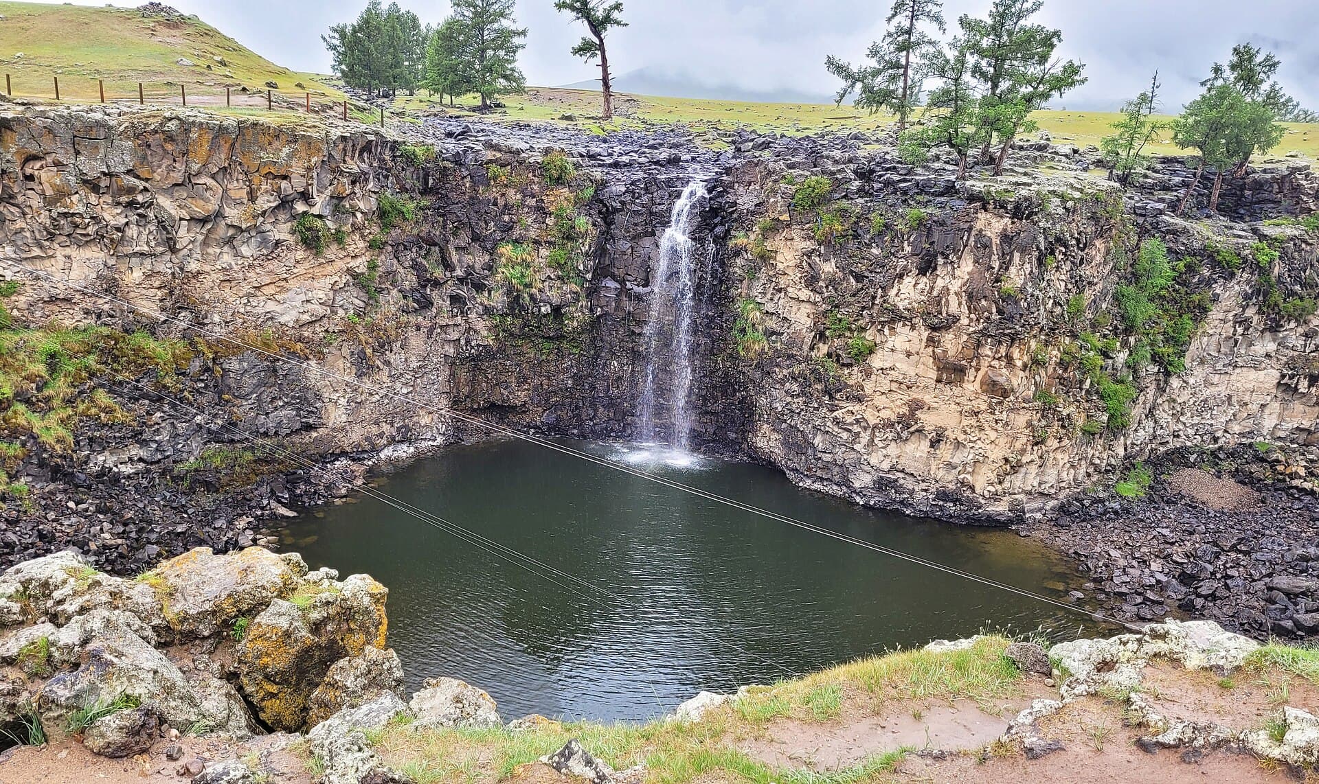 Orkhon Waterfall