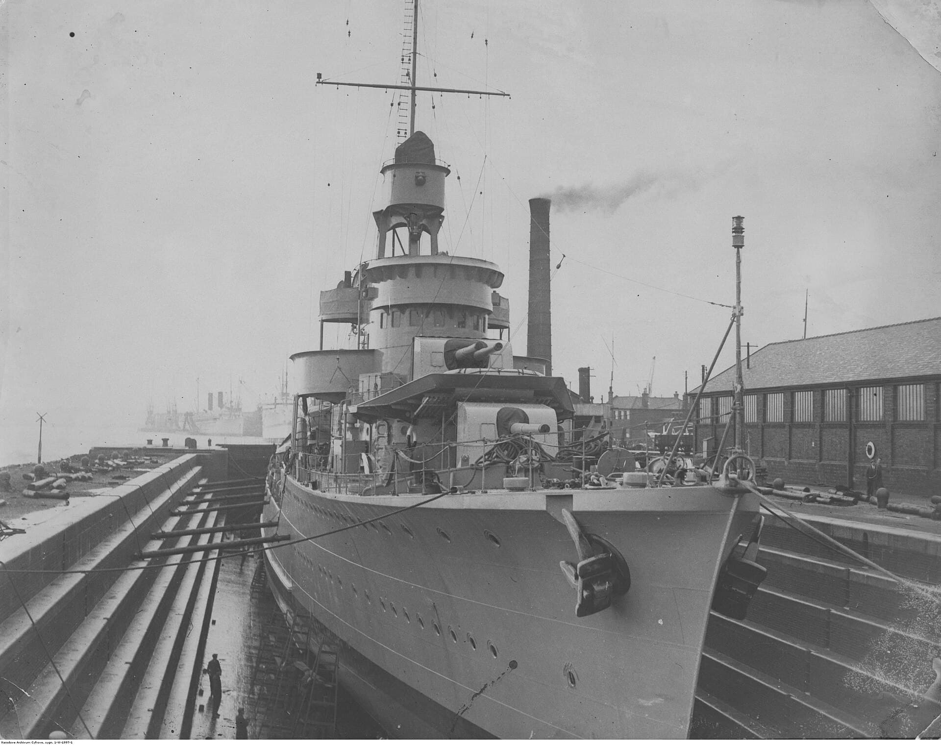 ORP Błyskawica, Gdynia