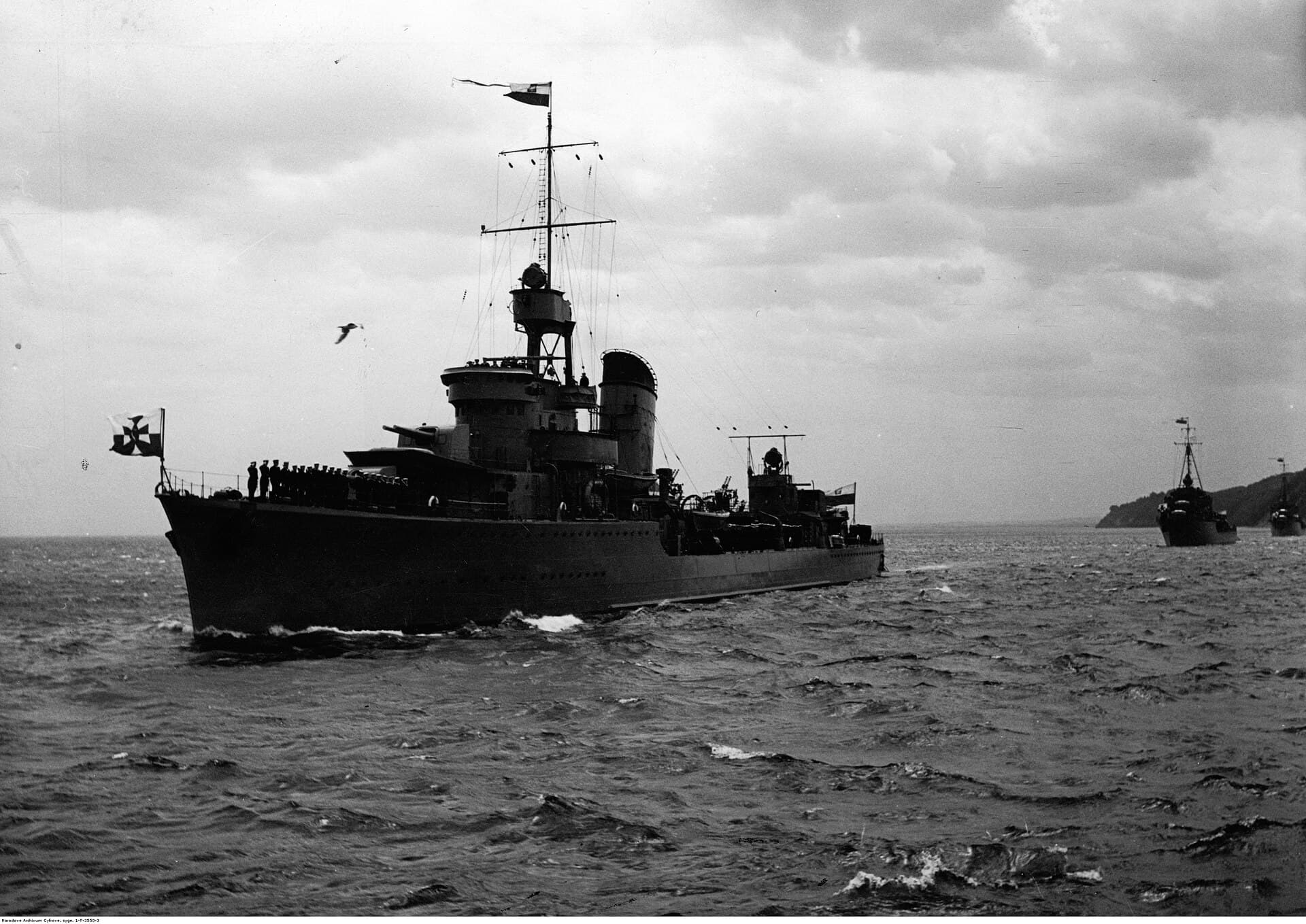 ORP Błyskawica, Gdynia