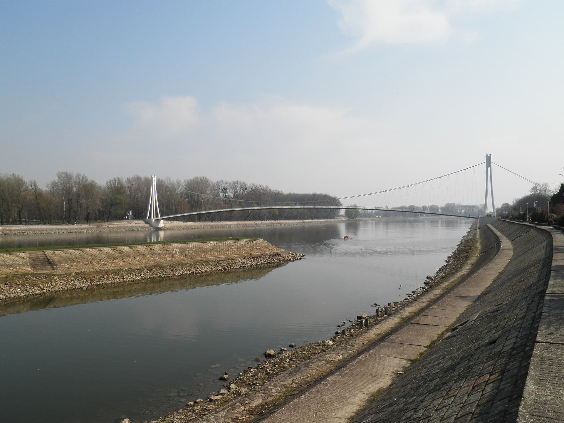 The Youth Pedestrian Bridge, Osijek