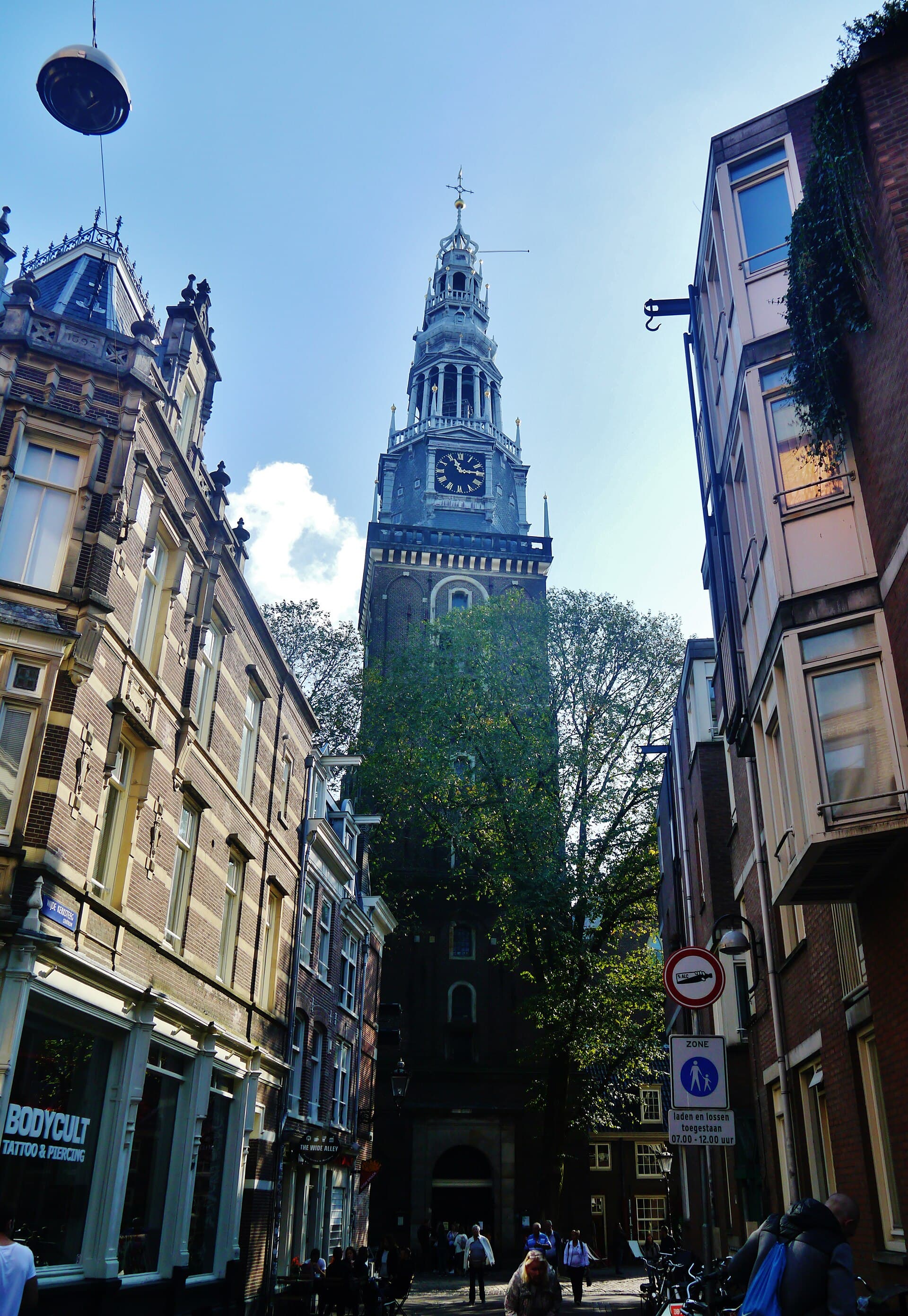 The Old Church Tower, Amsterdam