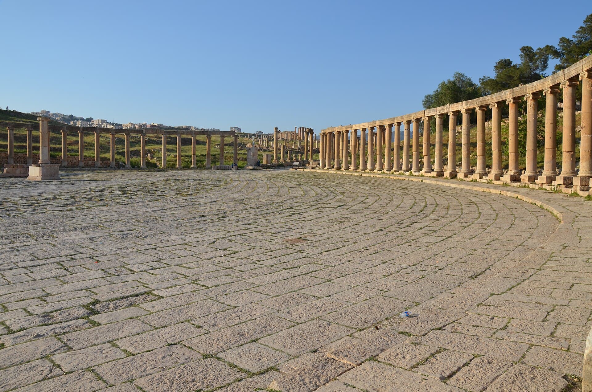 Oval Plaza and Colonnaded Street (Jerash), Jerash