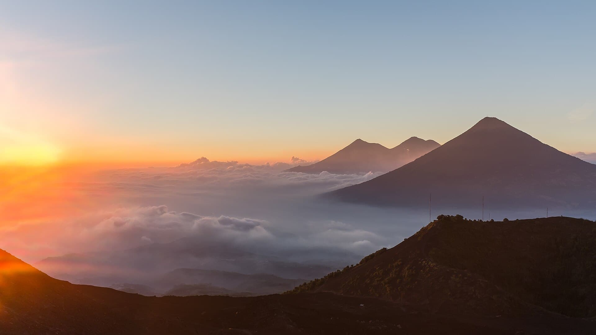 Pacaya volcano