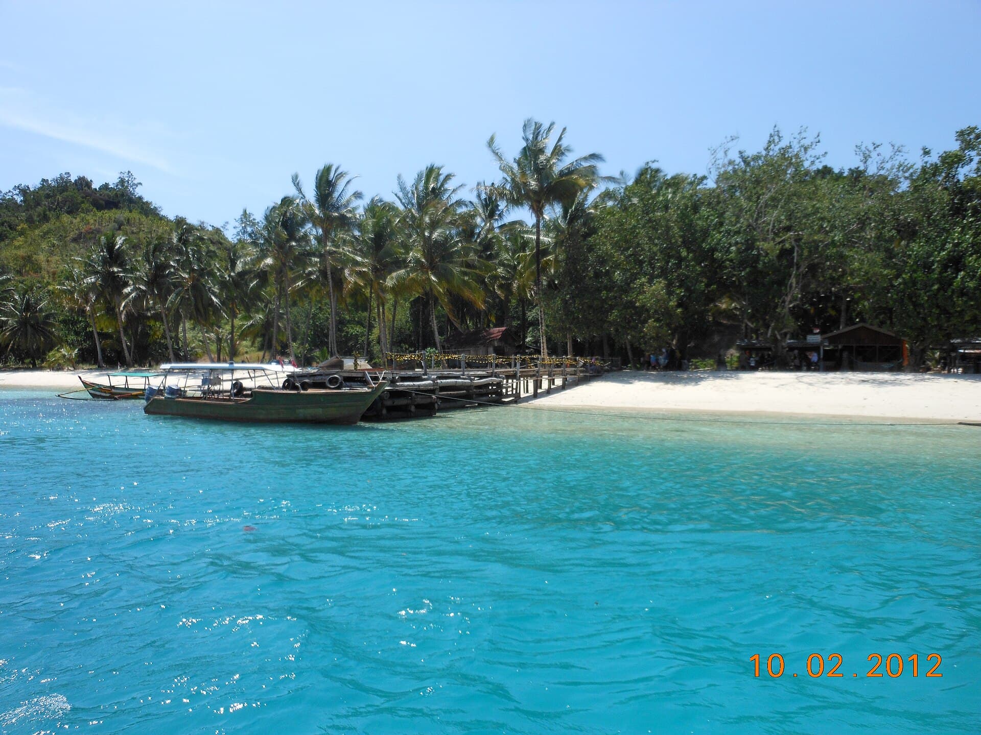 Pagang island off Padang