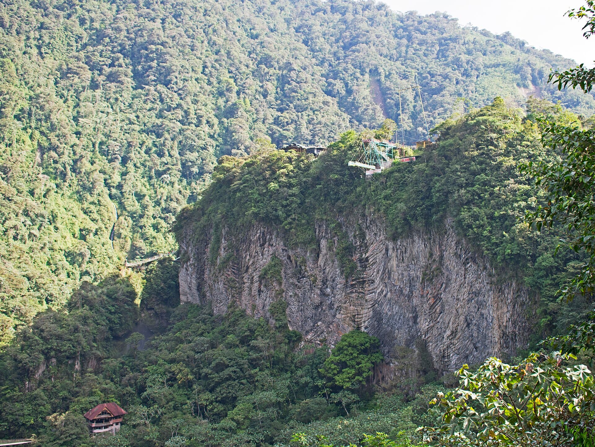 Pailón del Diablo Waterfall, Baños