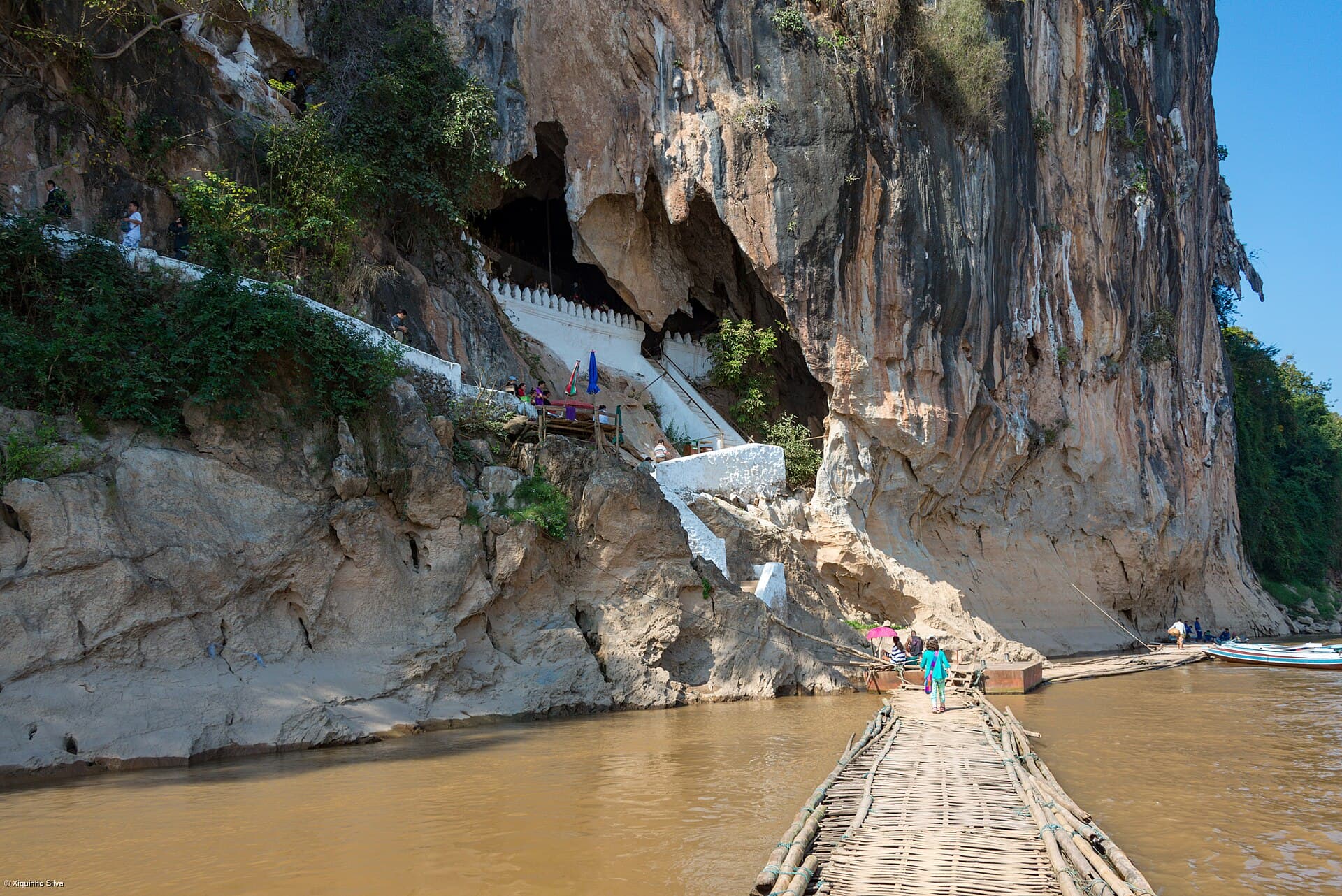 Pak Ou caves on the Mekong
