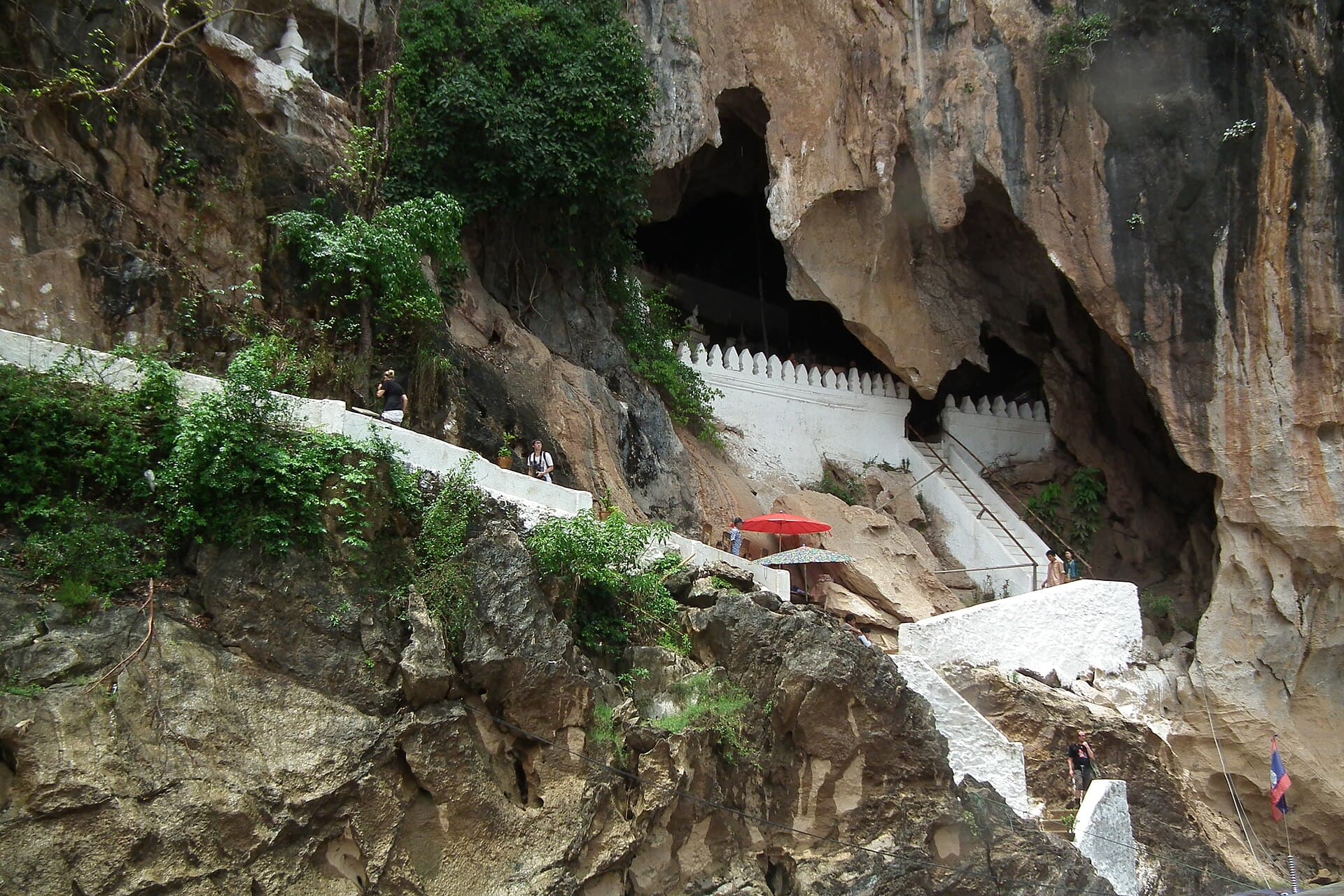 Pak Ou caves on the Mekong