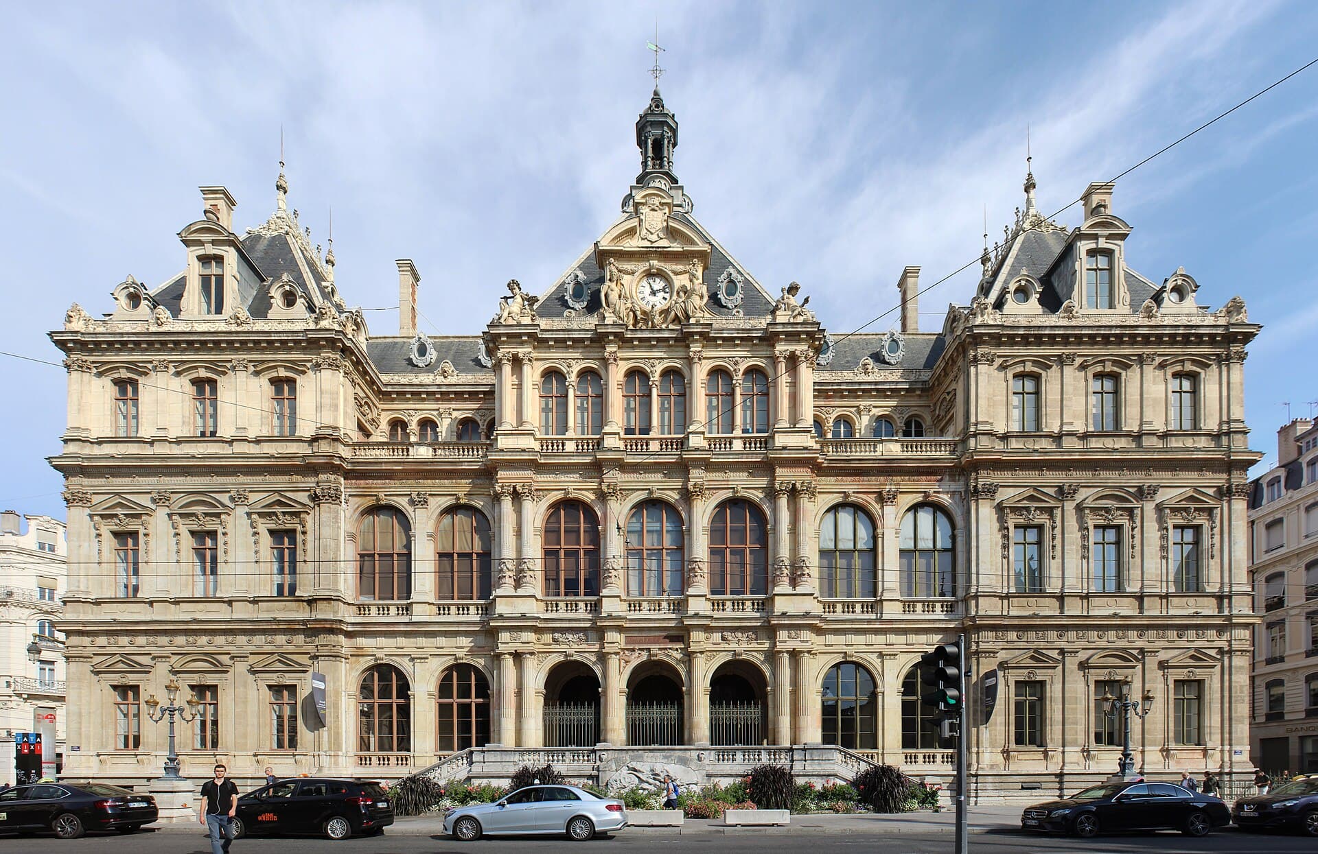 The Palais de la Bourse