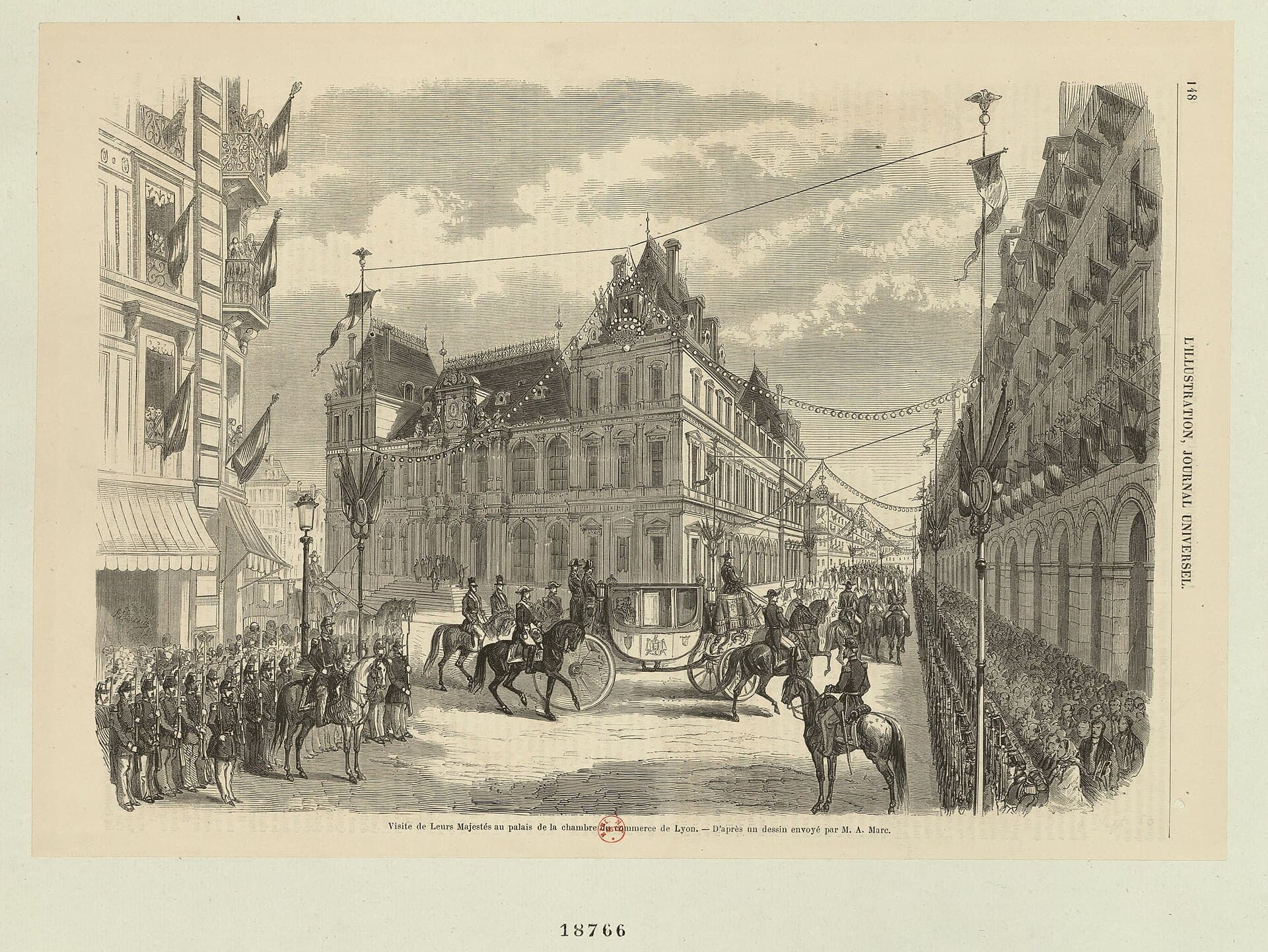 The Palais de la Bourse, Lyon