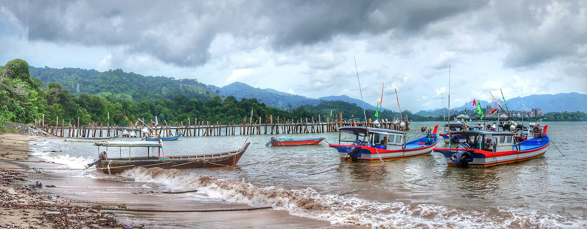 Black Sand Beach, Langkawi
