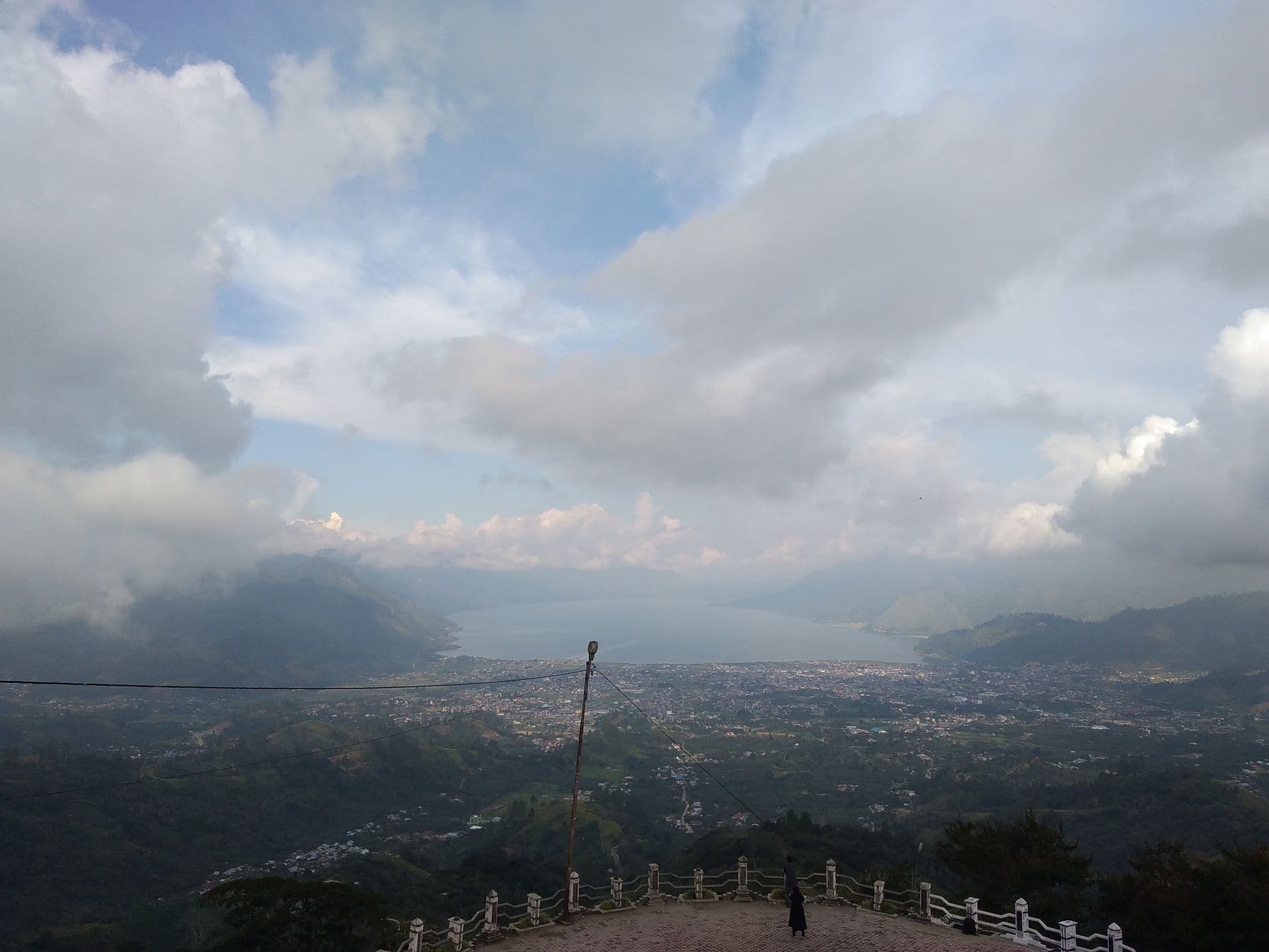 View from Pantan Terong above Takengon
