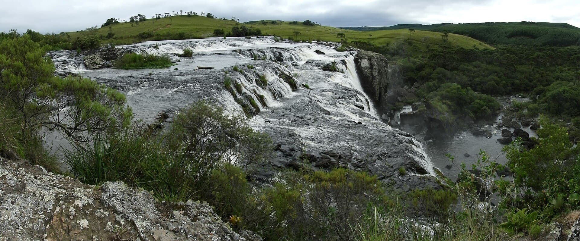 Tainhas State Park and the Passo do S Falls, Jaquirana