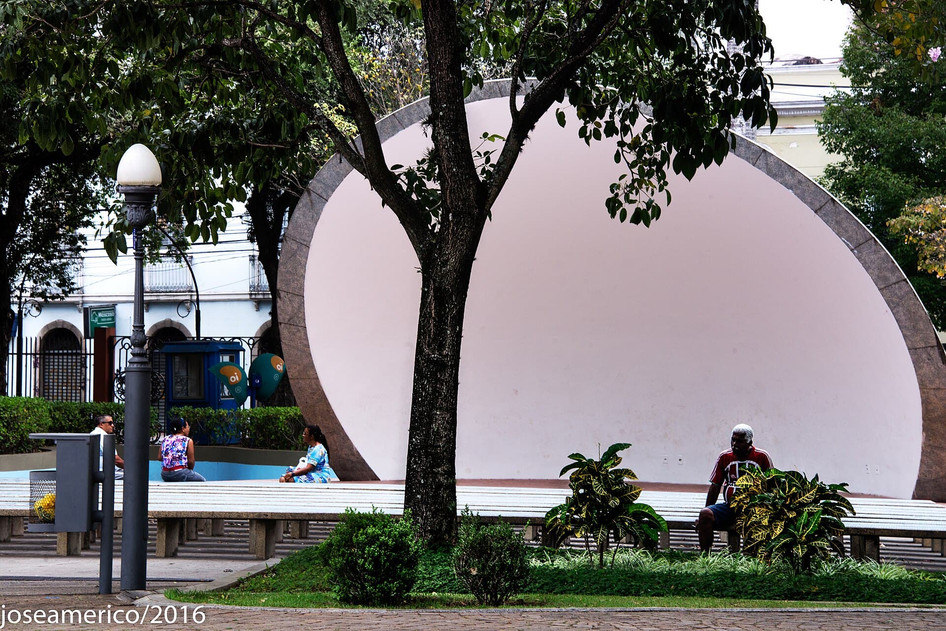 Parque Moscoso and its Concha Acústica, Vitória