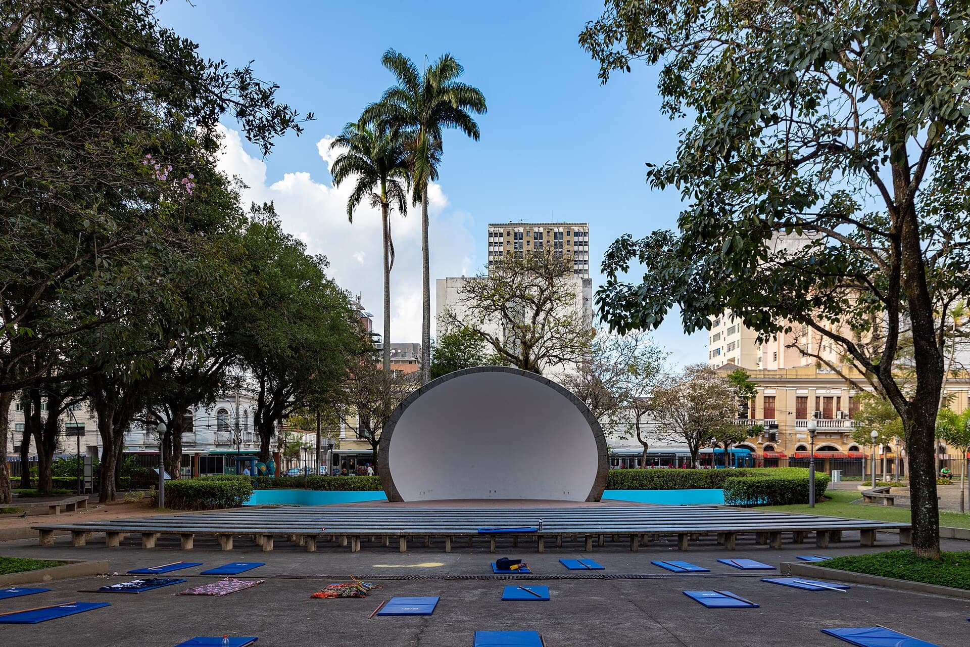 Parque Moscoso and its Concha Acústica, Vitória