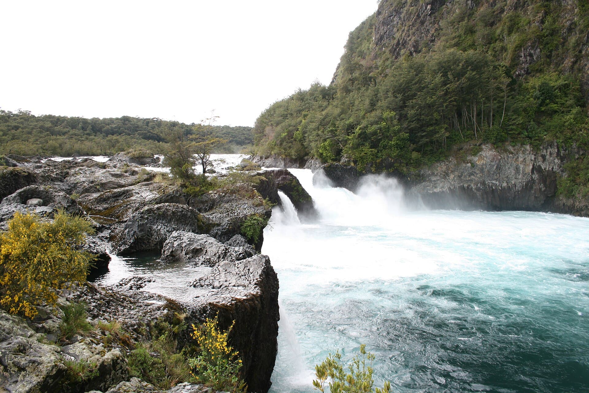 Petrohué waterfalls