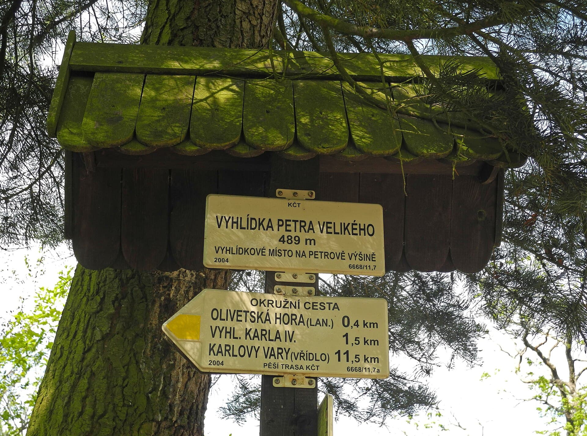 Peter the Great's Lookout, Karlovy Vary