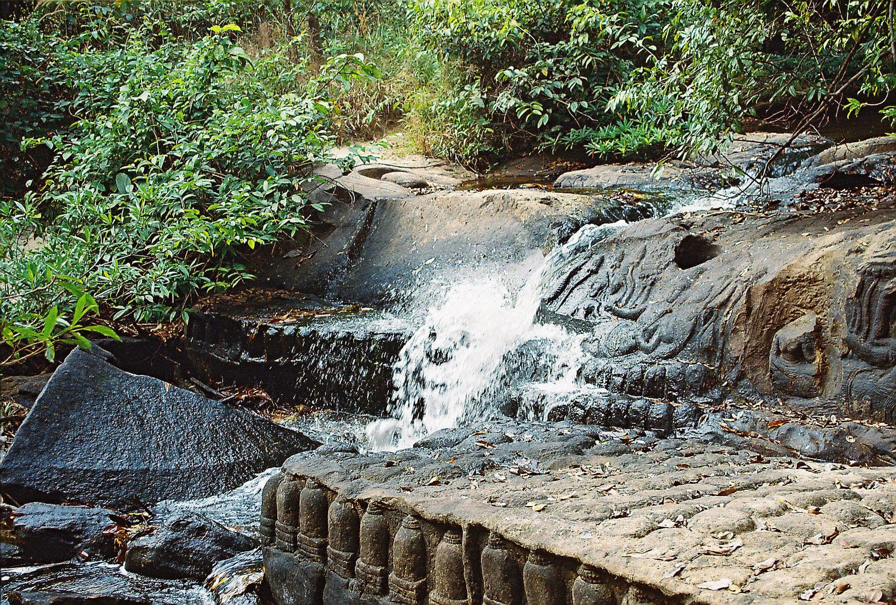 Kulen mountain waterfall
