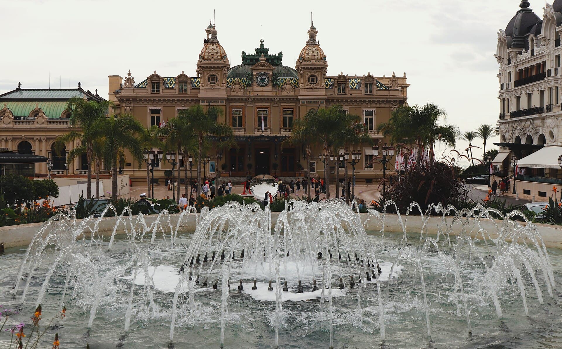 Place du Casino and the Opera House