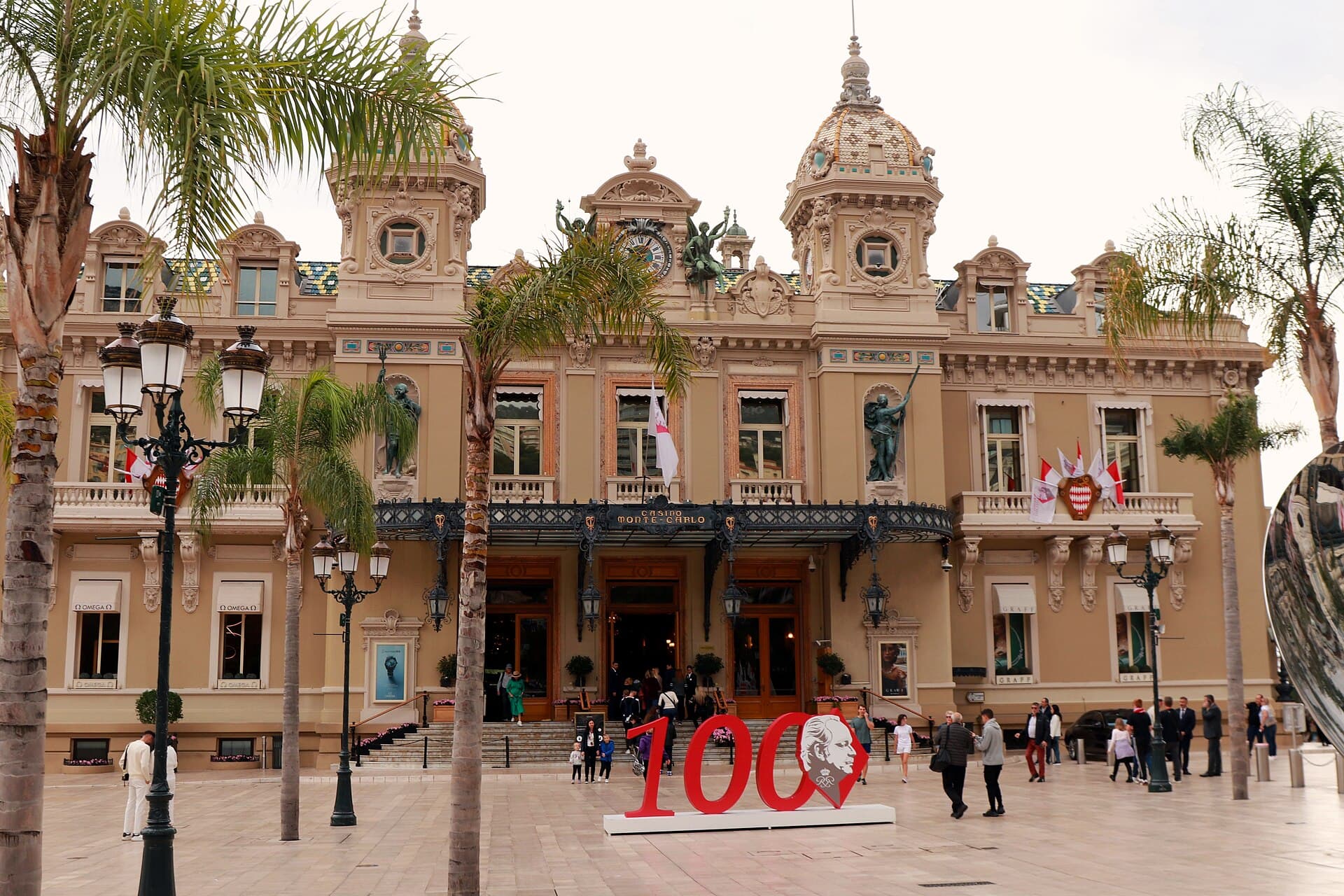 Place du Casino and the Opera House