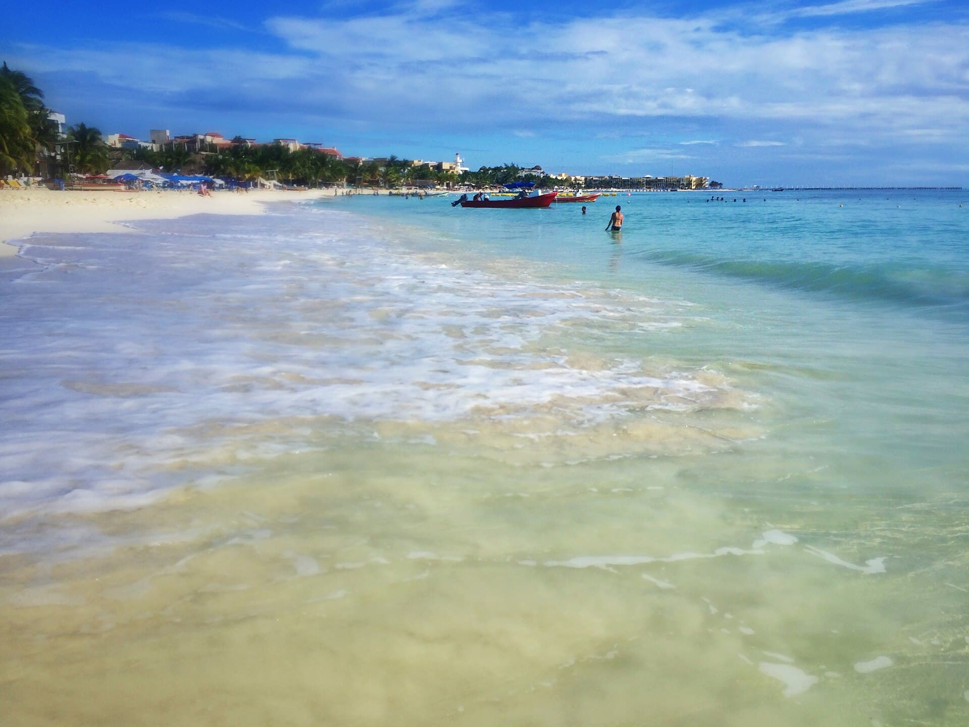 Playa del Carmen beach