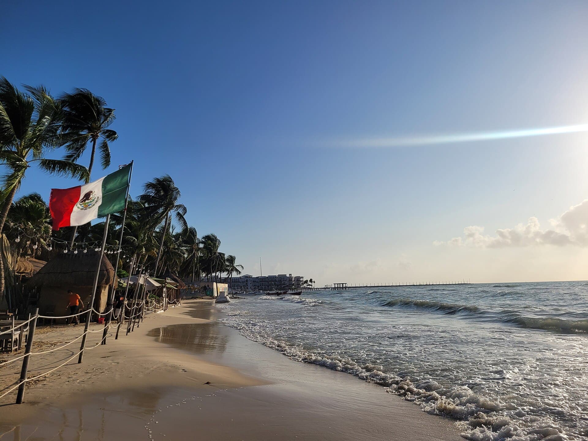 Playa del Carmen beach