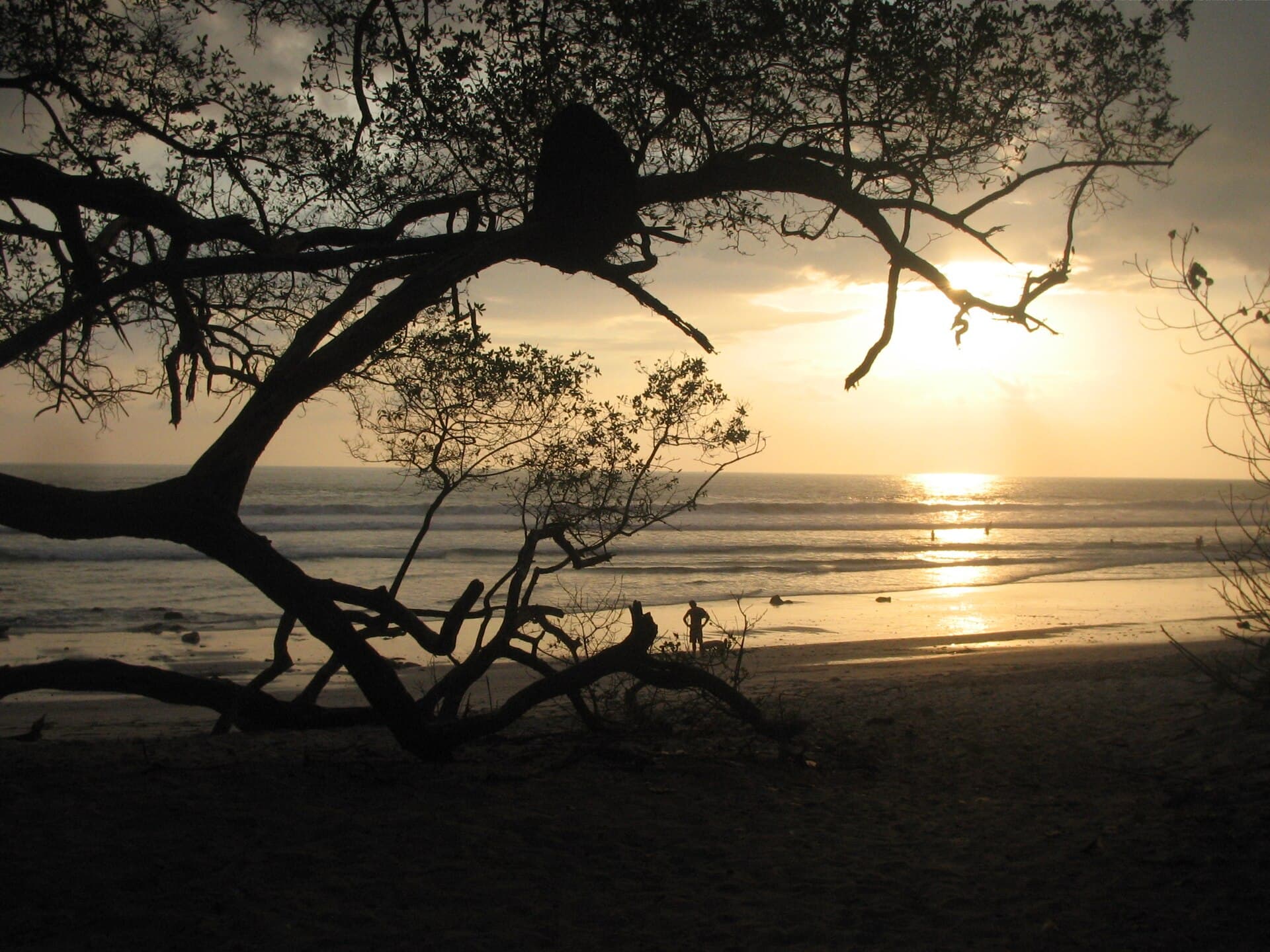 Sunset at Playa Santa Teresa