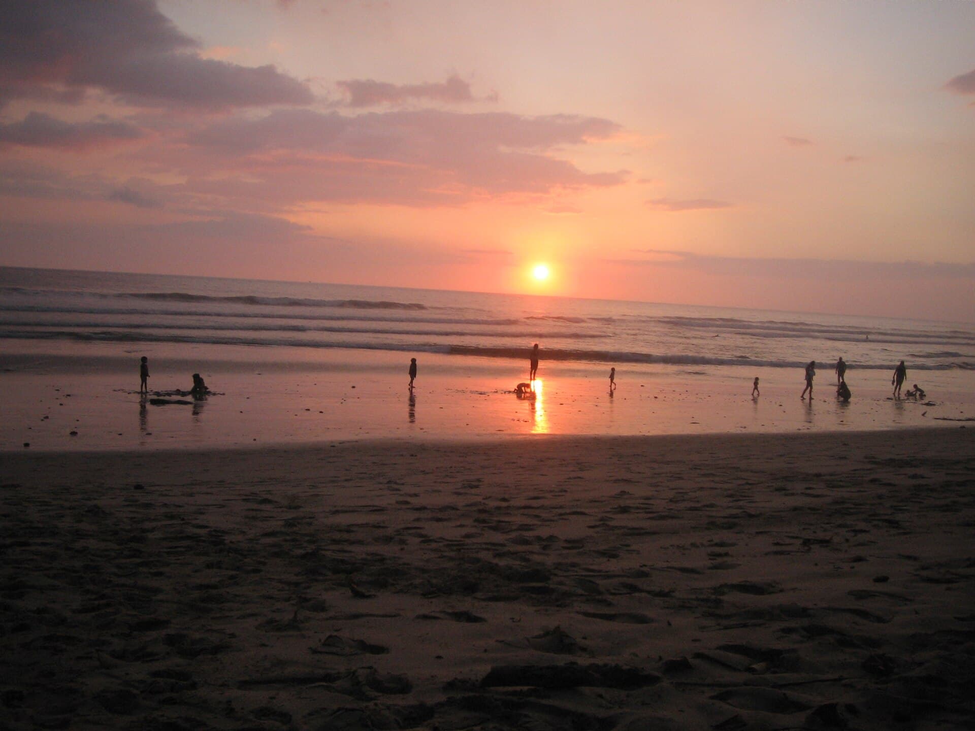 Sunset at Playa Santa Teresa