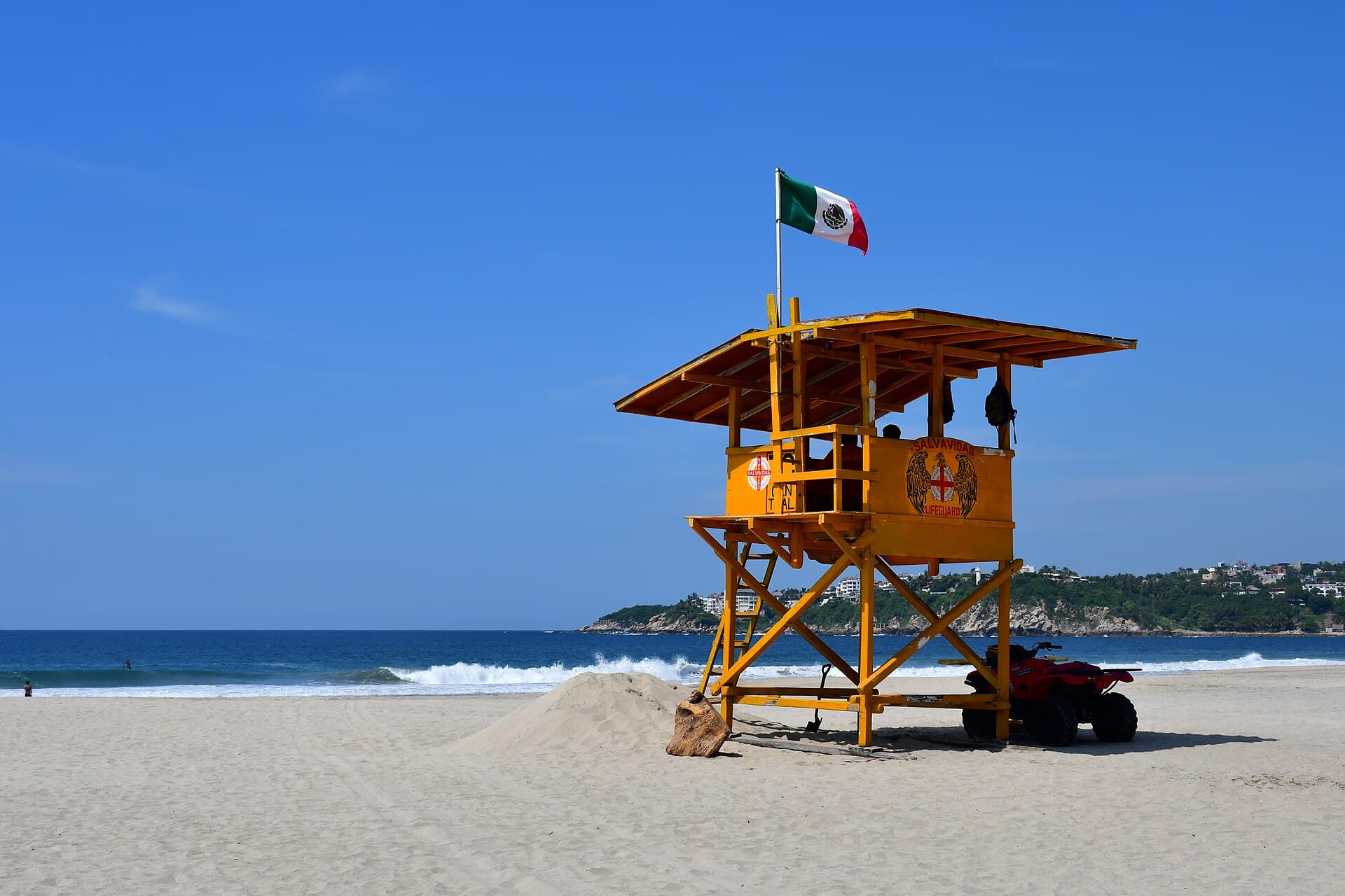 Zicatela beach
