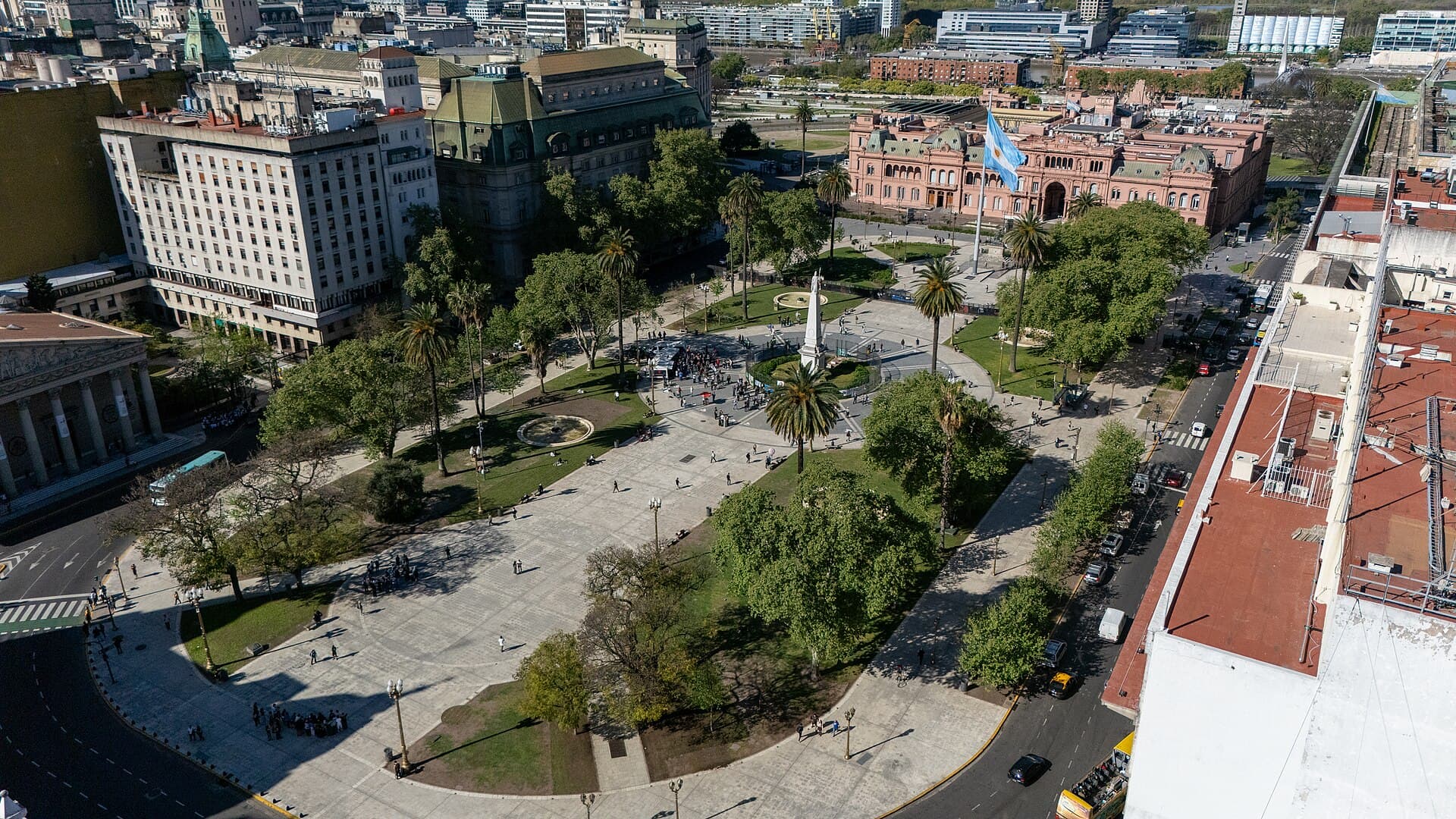 Plaza de Mayo and the Casa Rosada, Buenos Aires