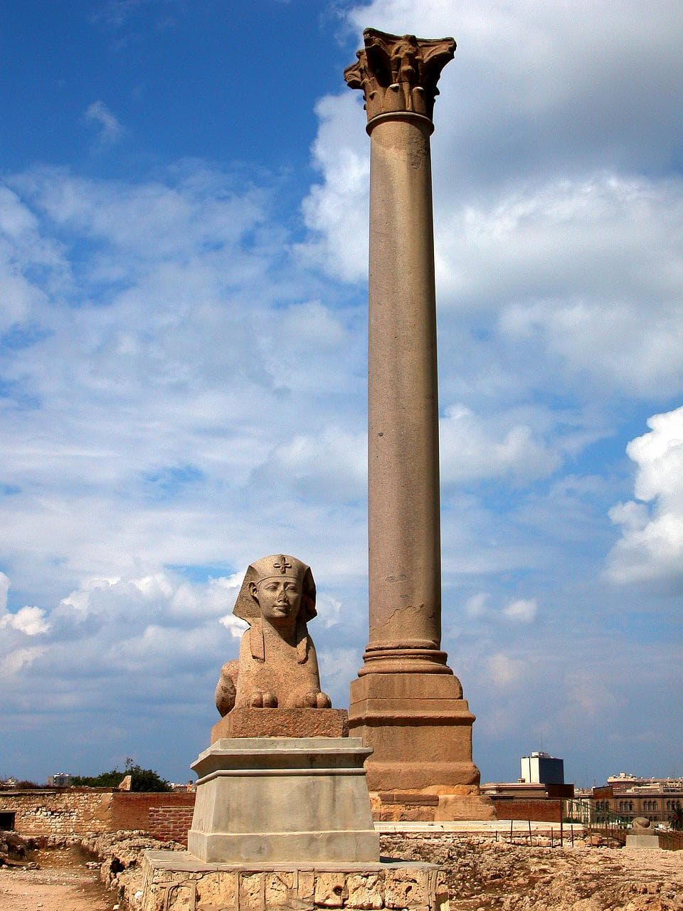 Pompey's Pillar, Alexandria