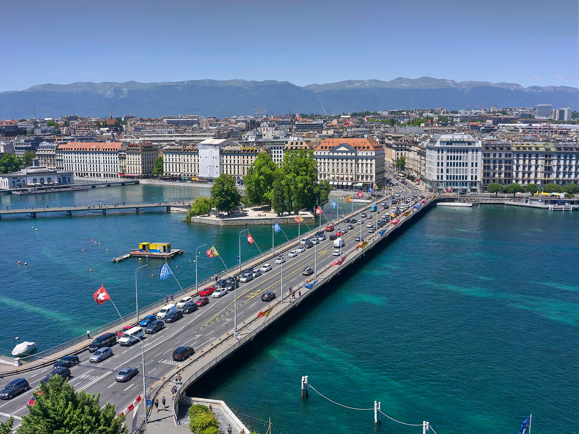 Pont du Mont-Blanc, Geneva