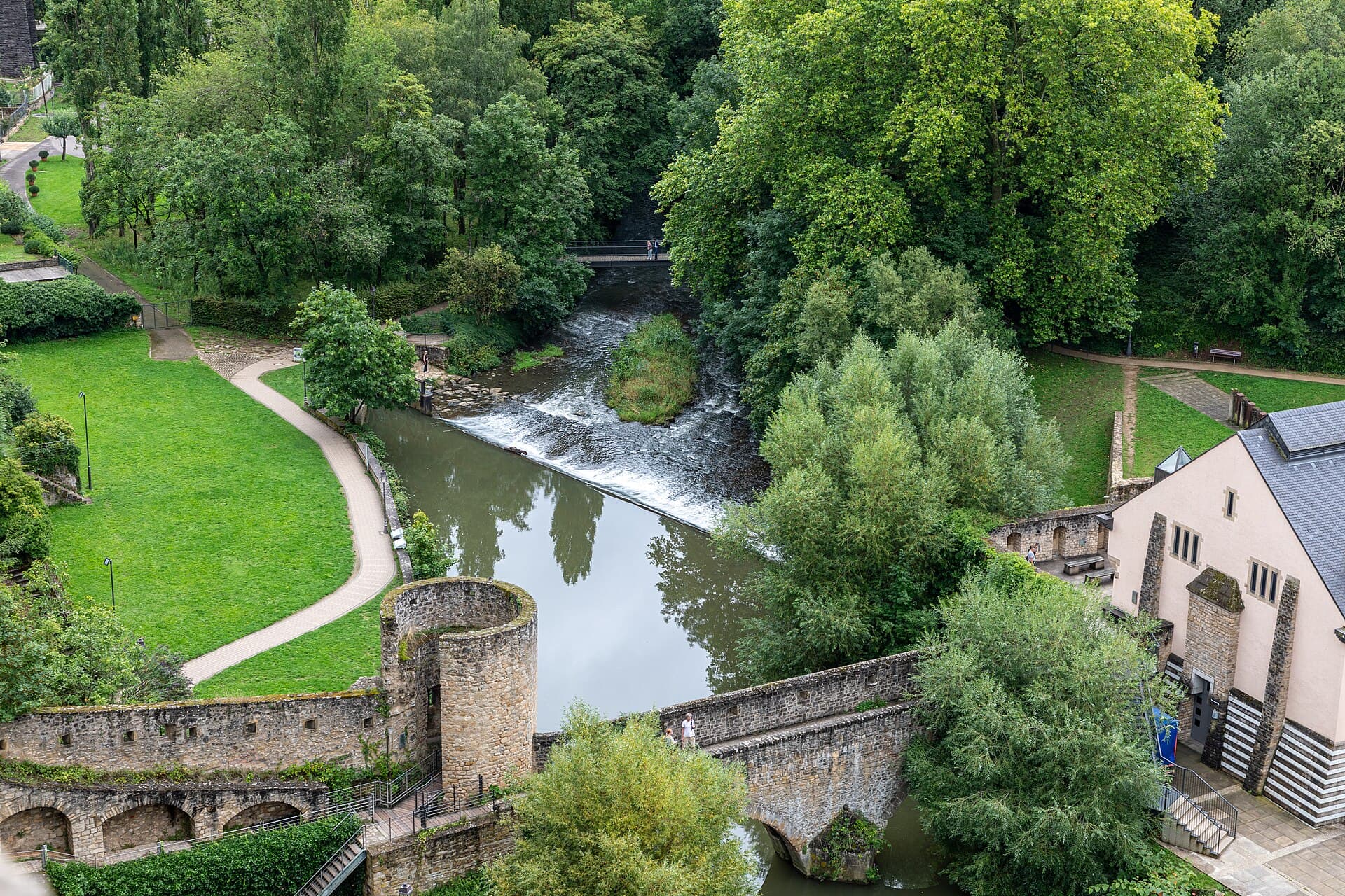 The Stierchen Bridge, Luxembourg City