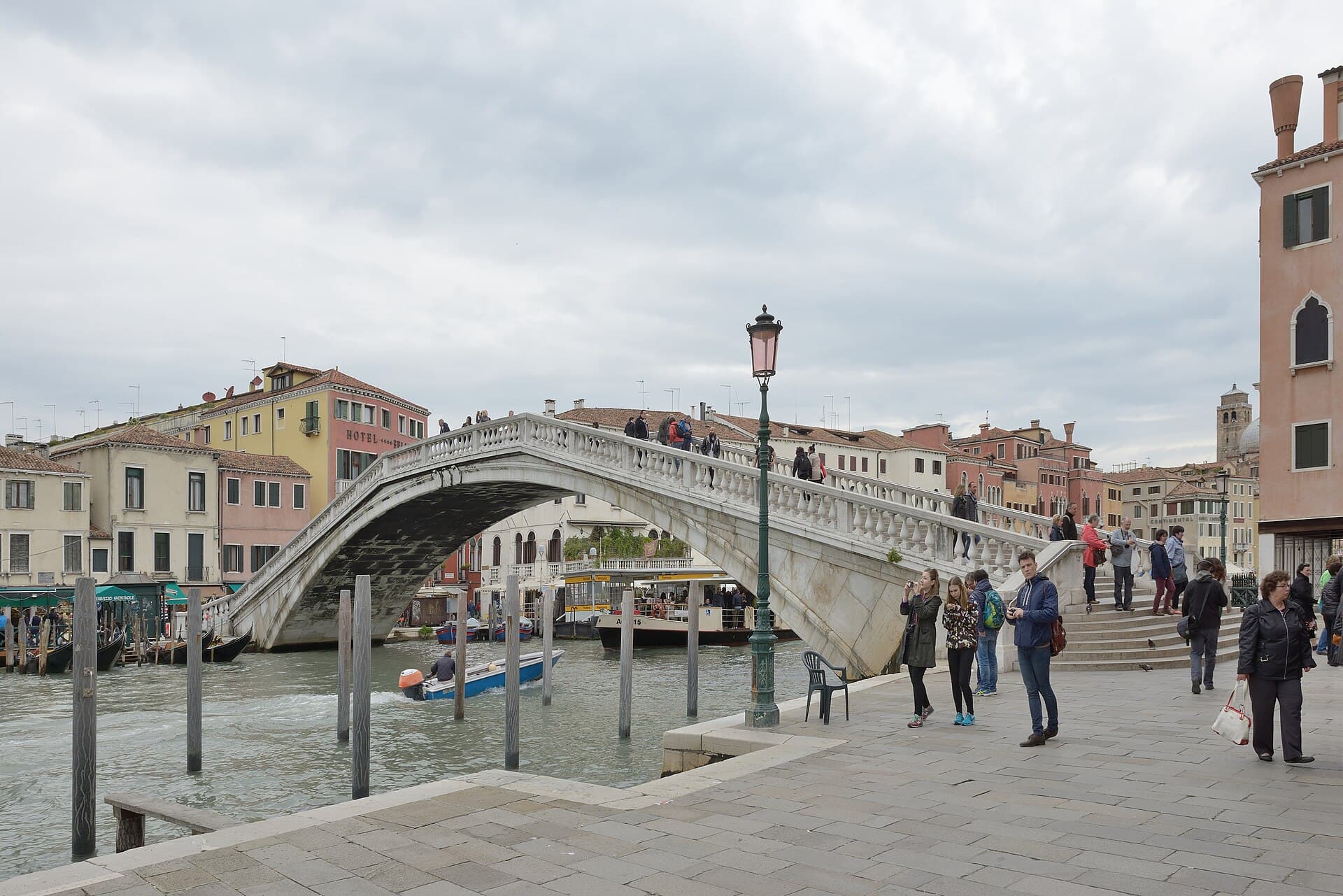 The Ponte degli Scalzi, Venice