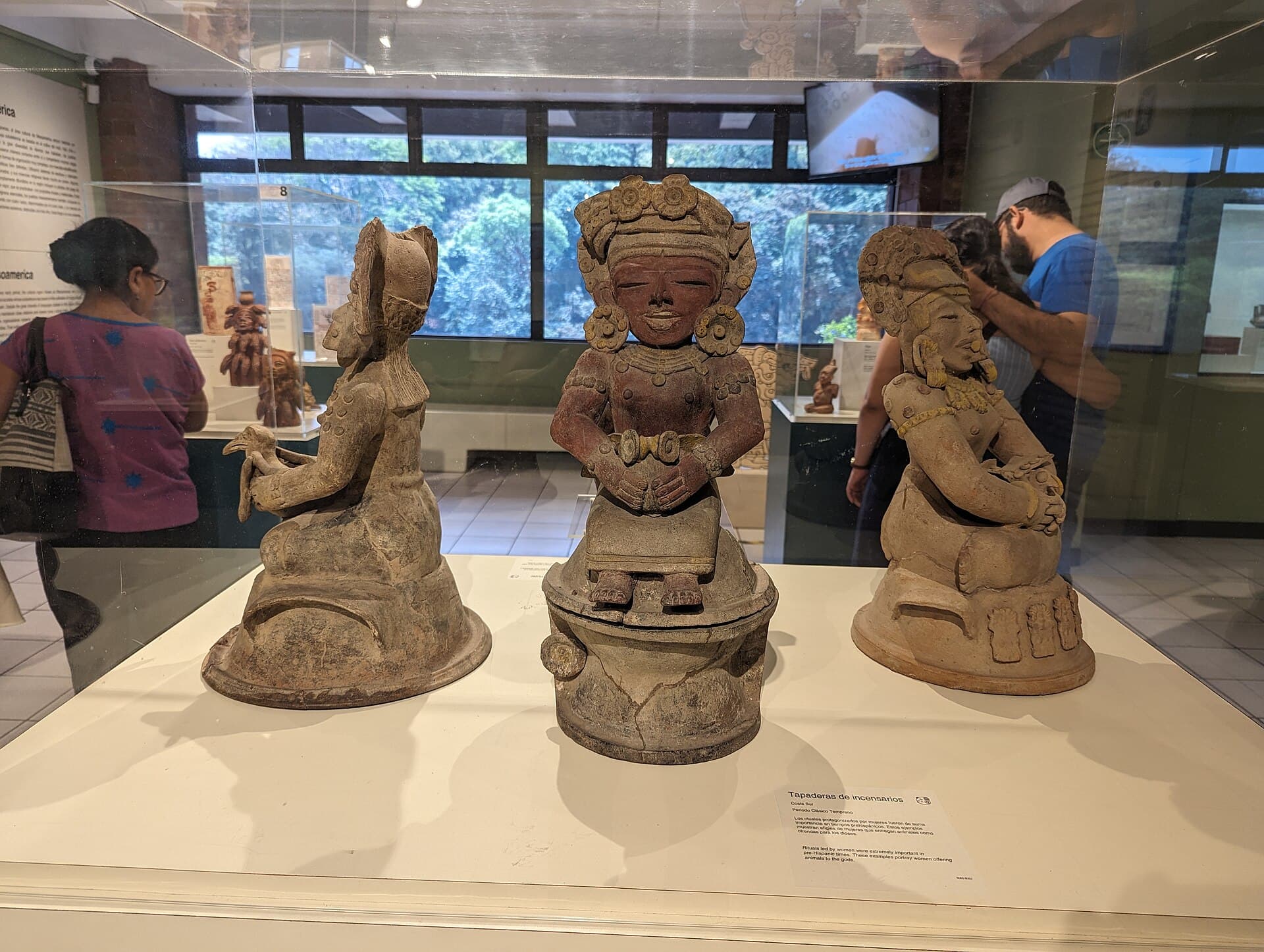 Exhibits at the Popol Vuh Museum