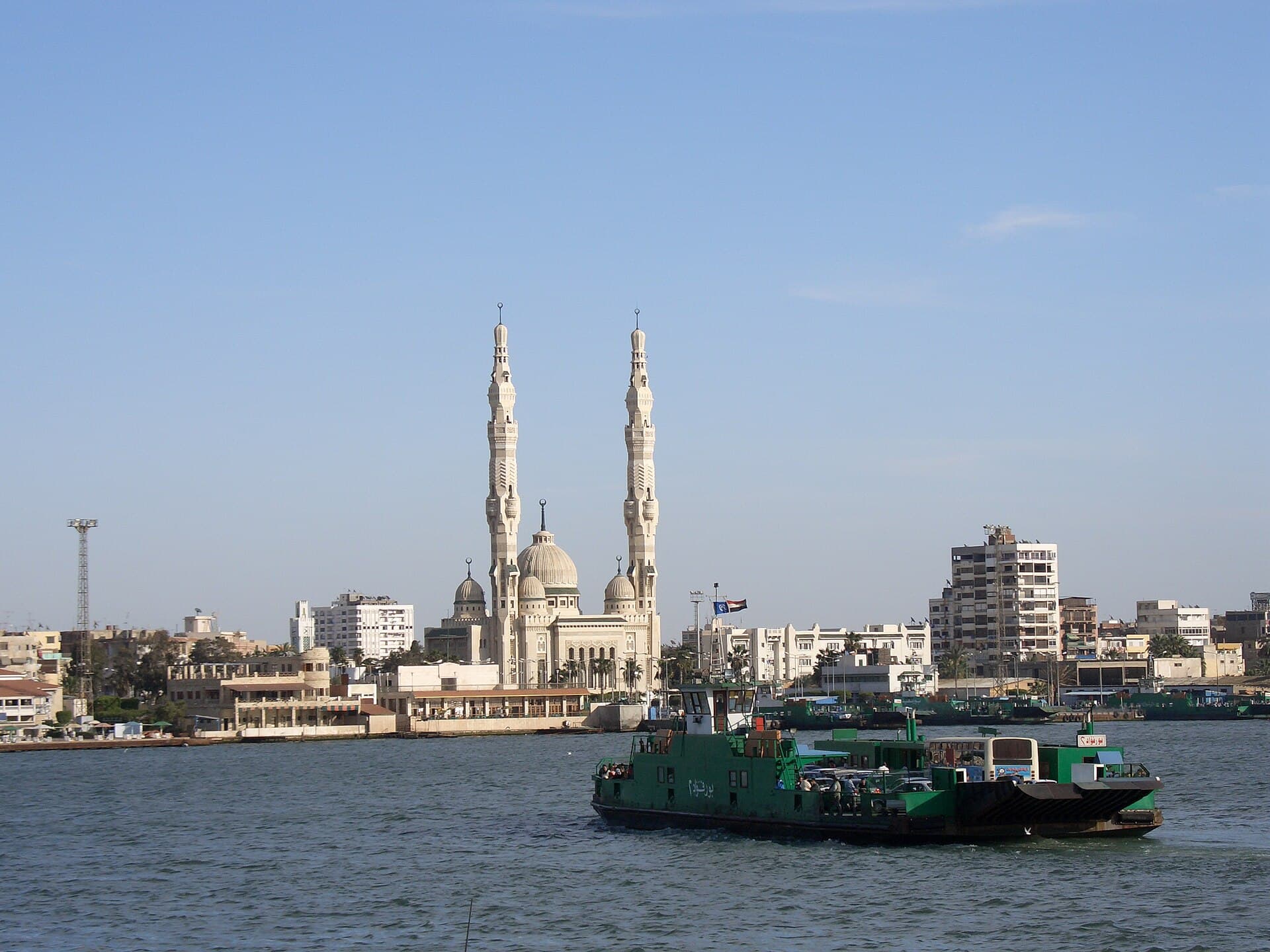 Port Fuad and the Canal Ferry